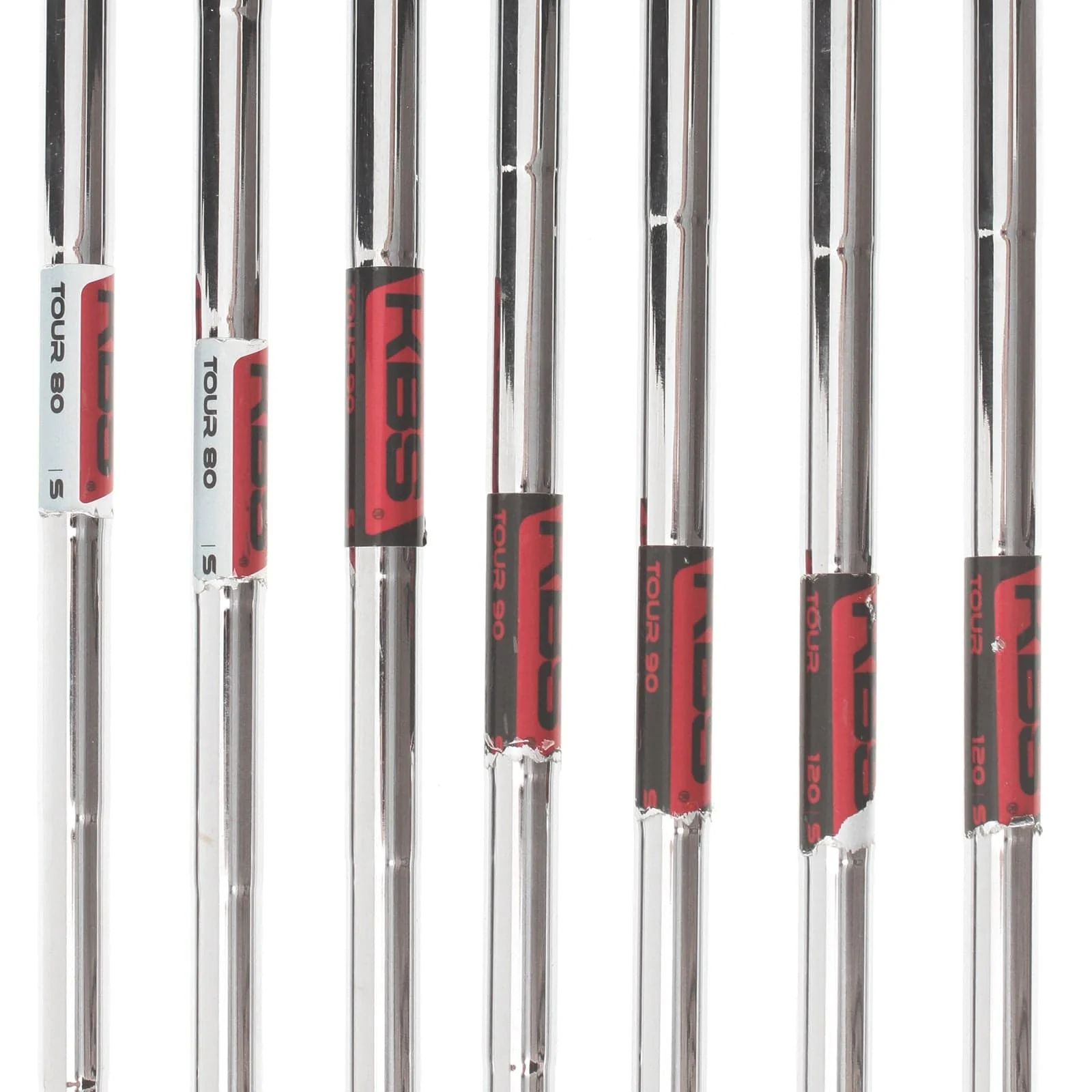 Cobra F9 One Length Steel Mens Right Hand Irons 5-GW Stiff - KBS Tour 90 - Image 6