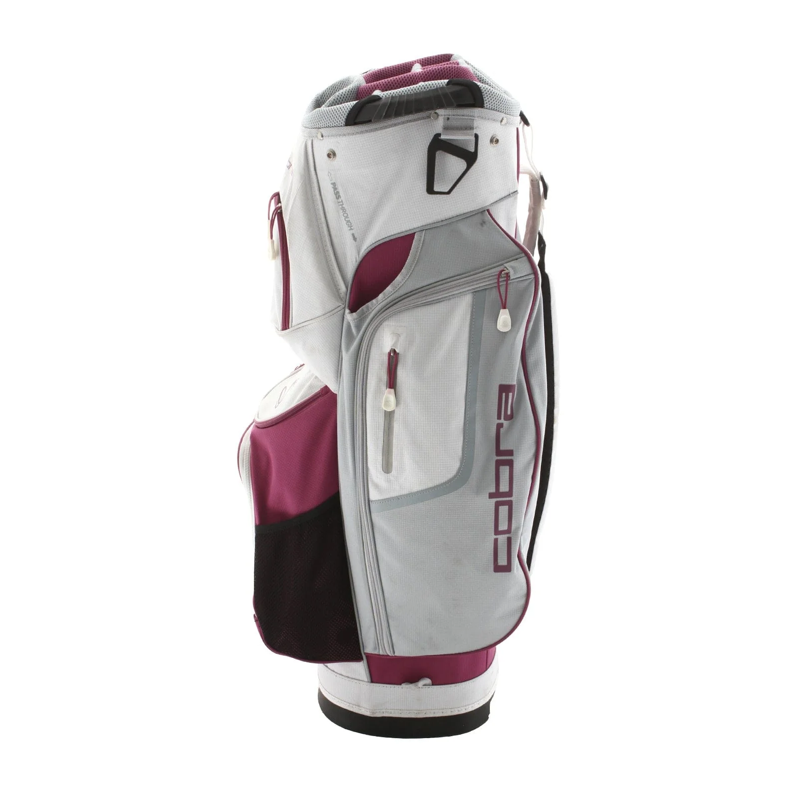 Cobra Fly XL Cart Bag - White/Pink