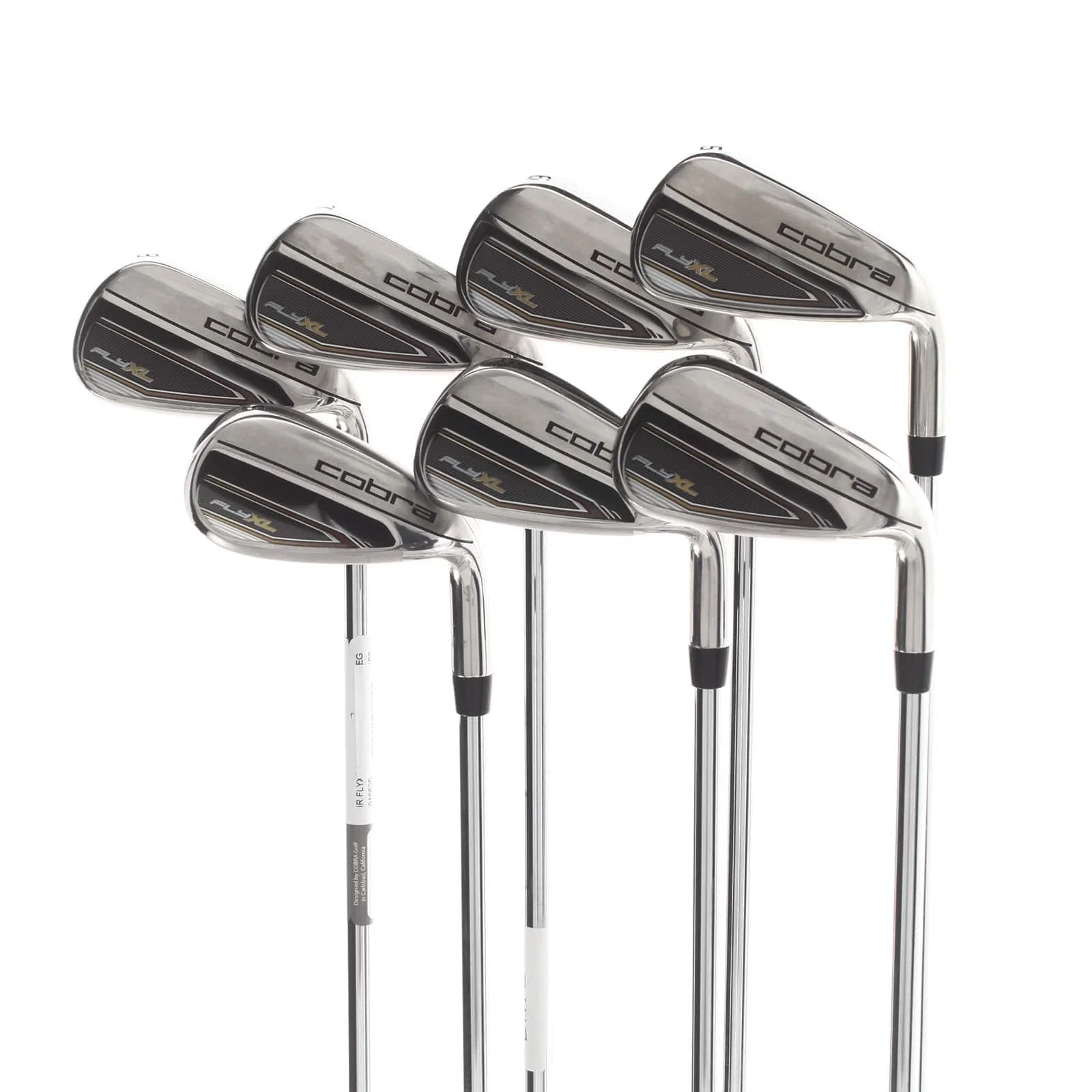 Cobra Fly XL Steel Mens Right Hand Irons 5-SW Regular - Cobra