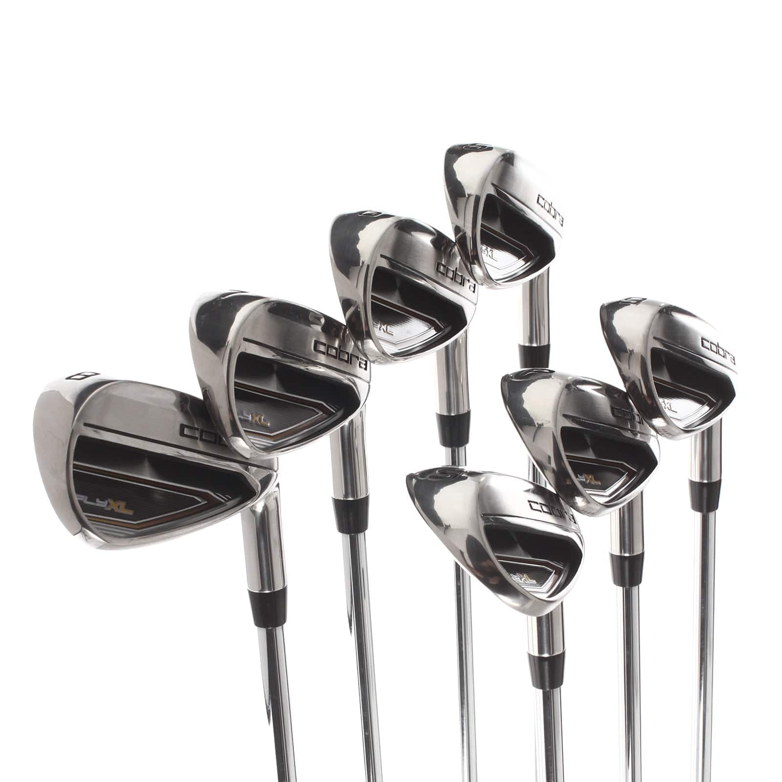 Cobra Fly XL Steel Mens Right Hand Irons 5-SW Regular - - Image 2