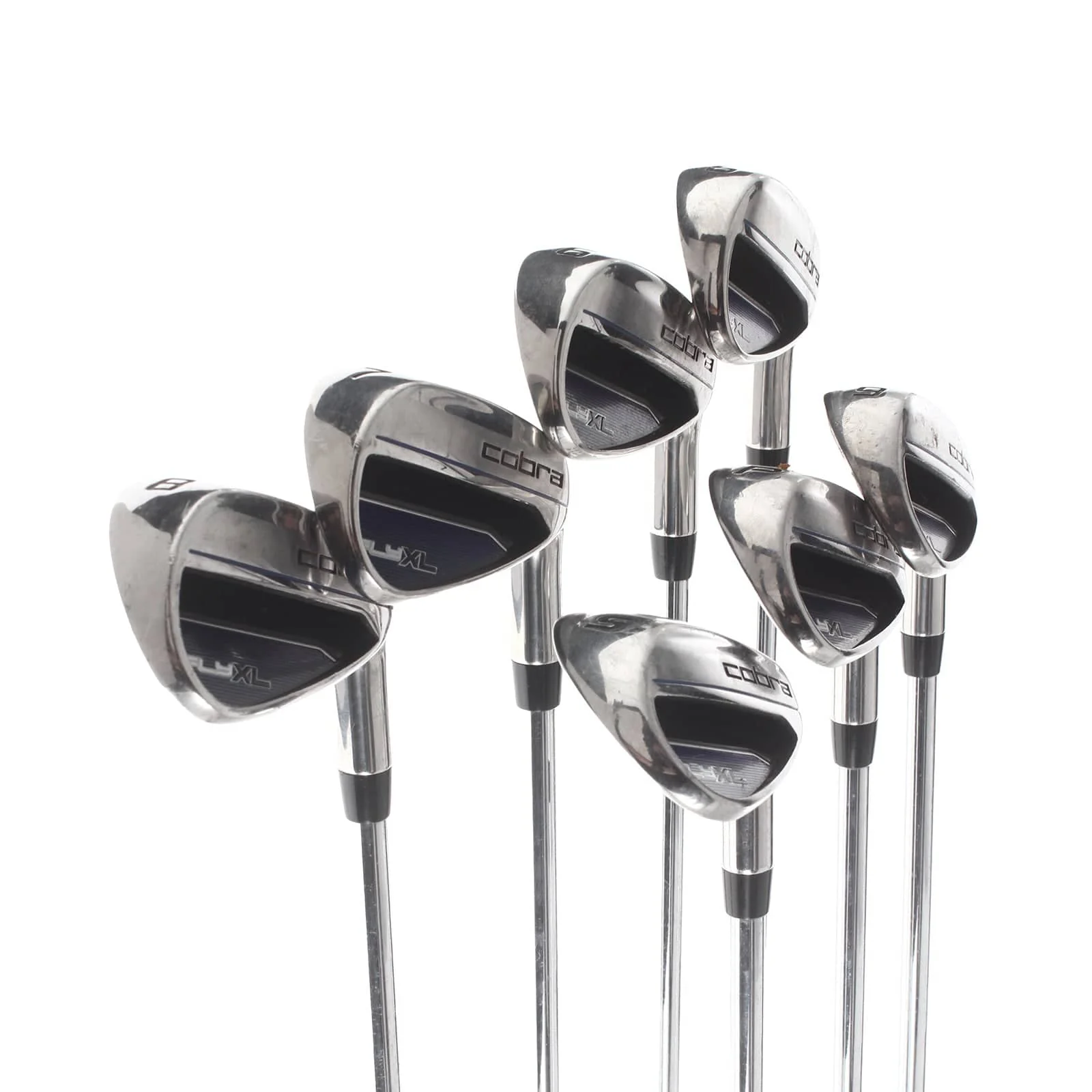 Cobra FLY-XL Steel Mens Right Hand Irons 5-SW Regular - TX SERIES - Image 2