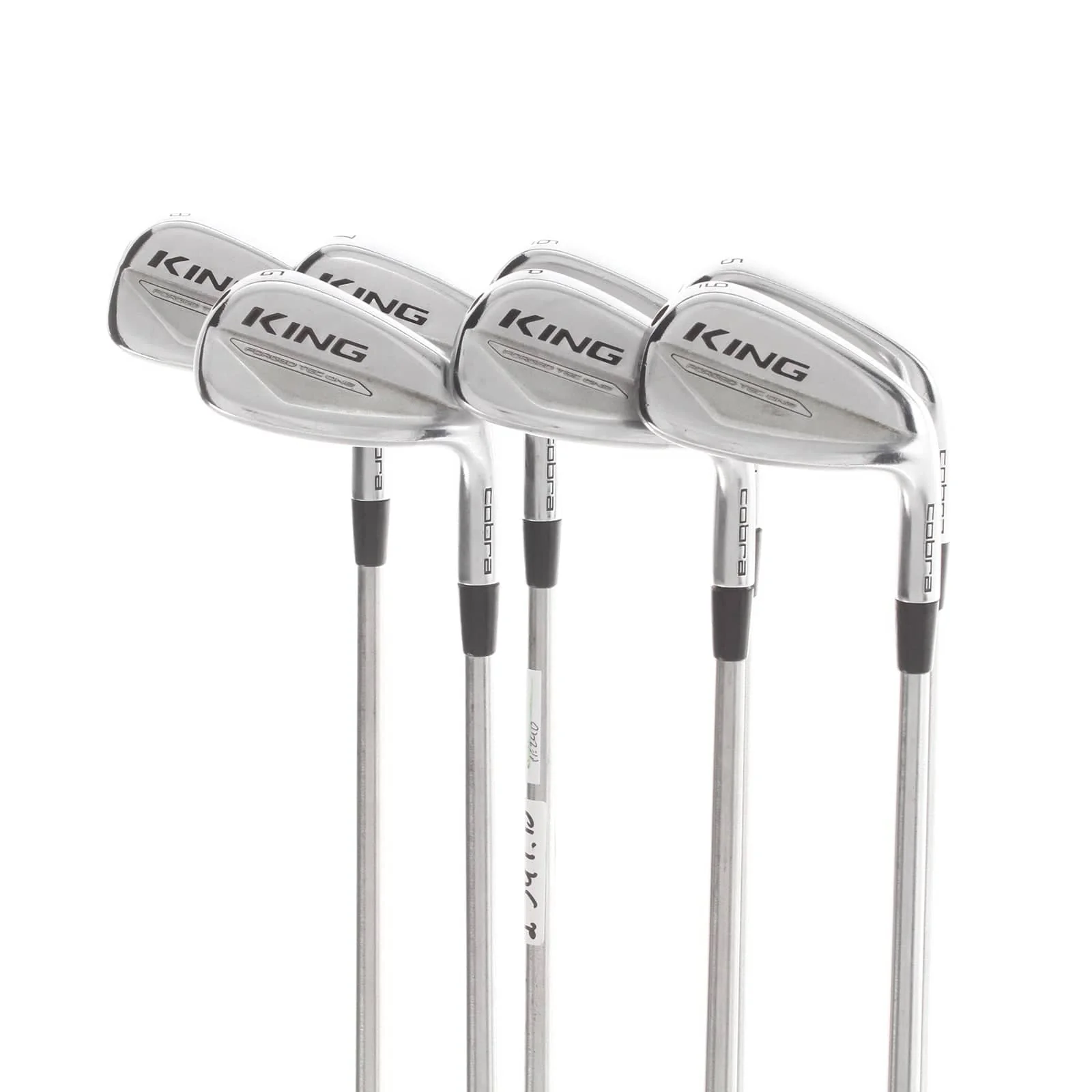 Cobra Forged Tec One Steel Mens Right Hand Irons 5-GW Regular - KBS Tour C-Taper Lite 105