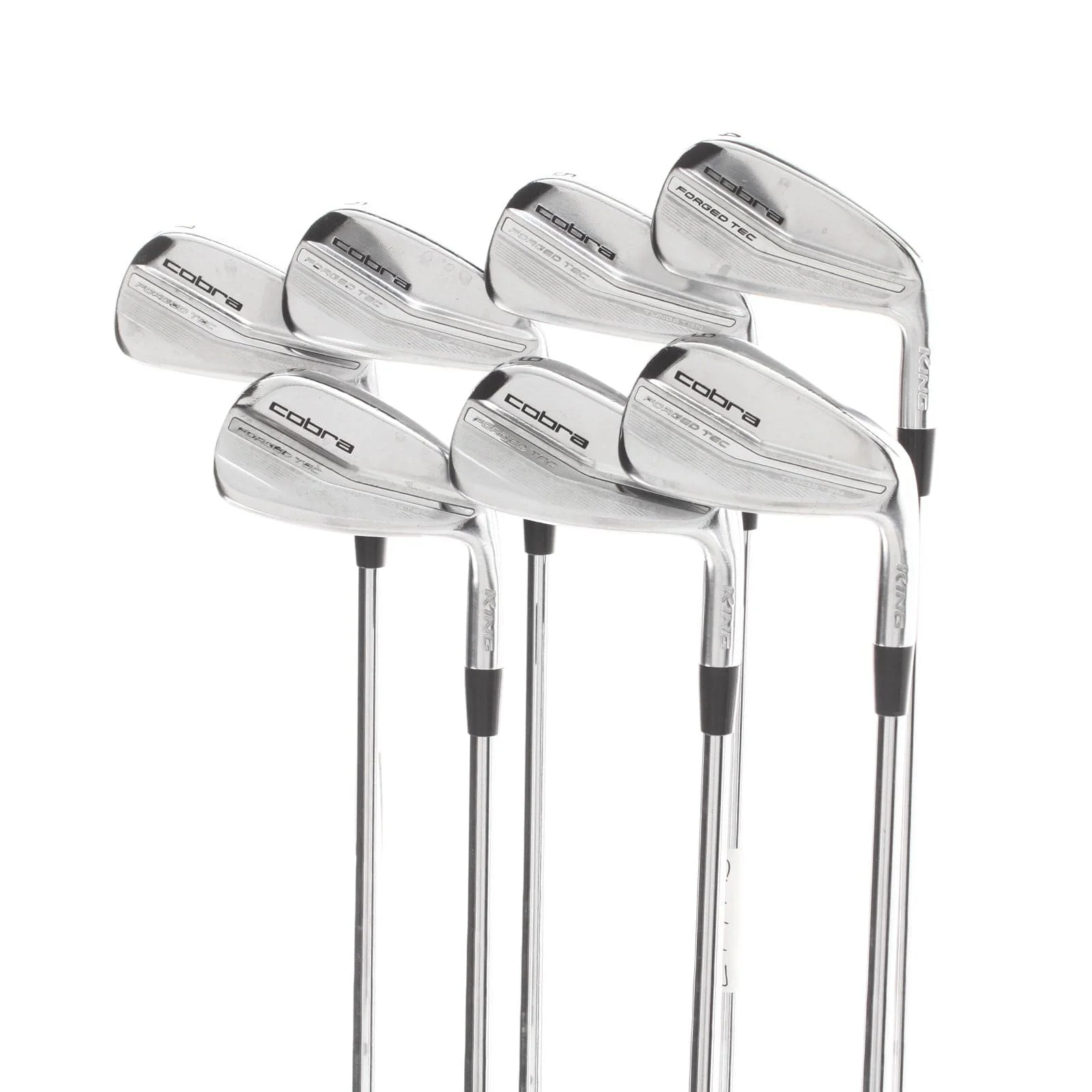 Cobra Forged Tec Steel Mens Right Hand Irons 4-PW Stiff - KBS $-Taper Lite
