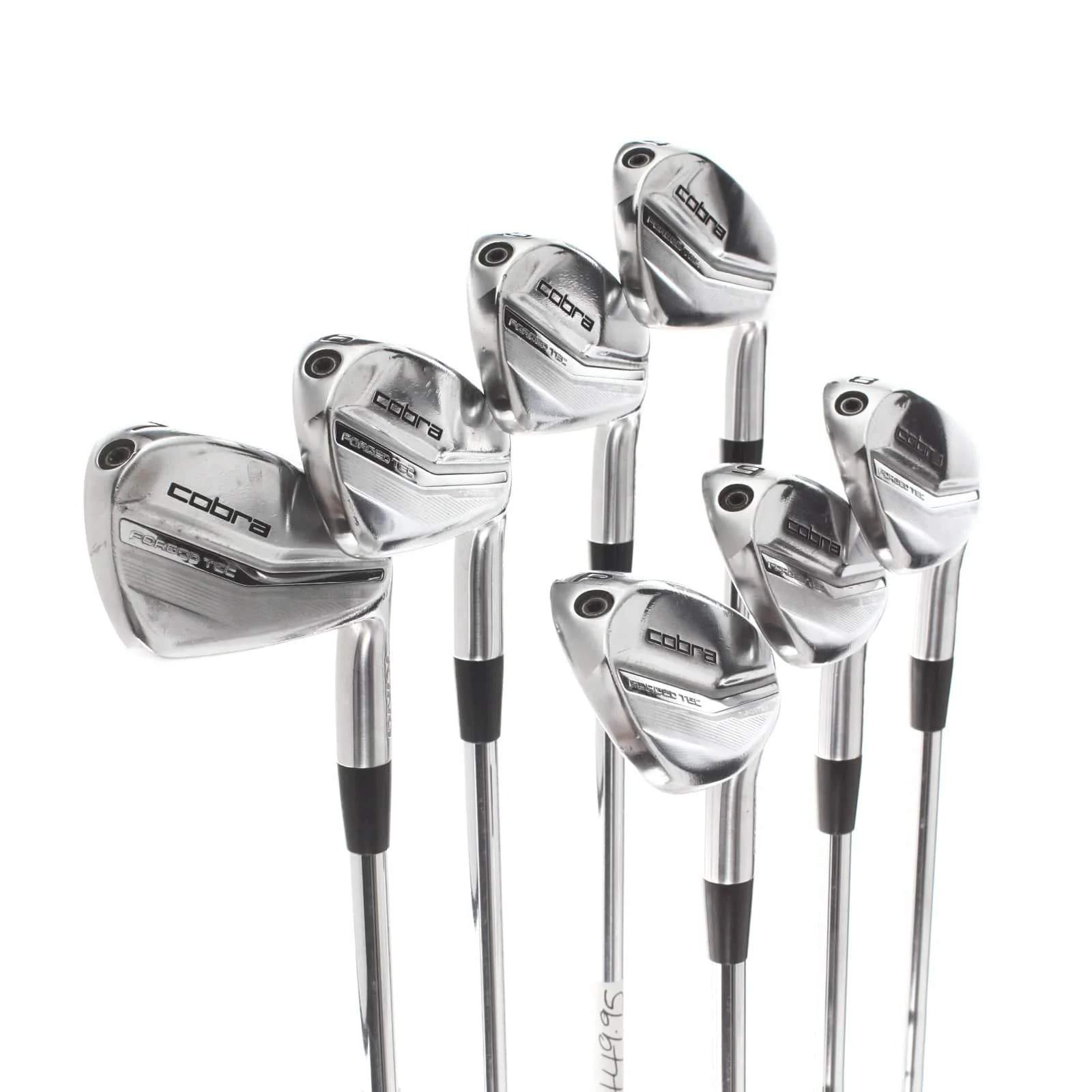 Cobra Forged Tec Steel Mens Right Hand Irons 4-PW Stiff - KBS $-Taper Lite - Image 2