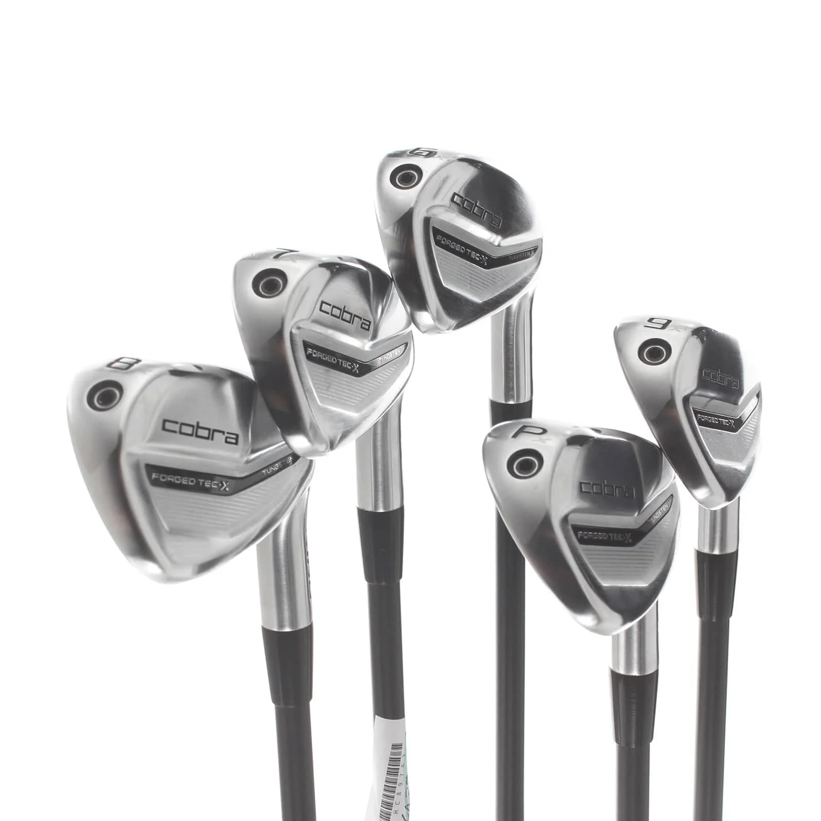 Cobra Forged Tec X Graphite Mens Right Hand Irons 6-PW Senior - KBS PGI 65 - Image 2