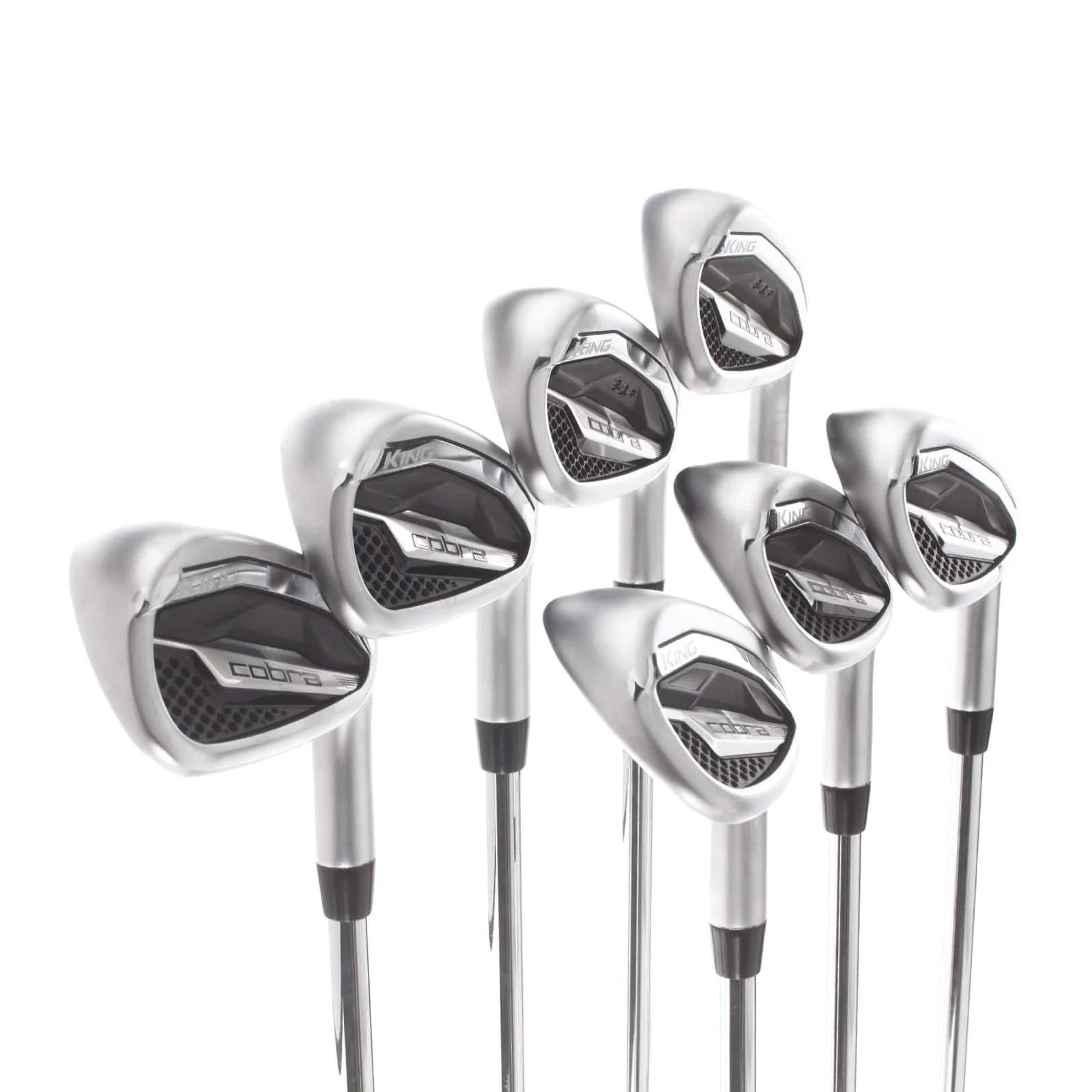 Cobra King 2026 Steel Mens Right Hand Irons 6-GW+SW Stiff - KBS Tour Lite - Image 2