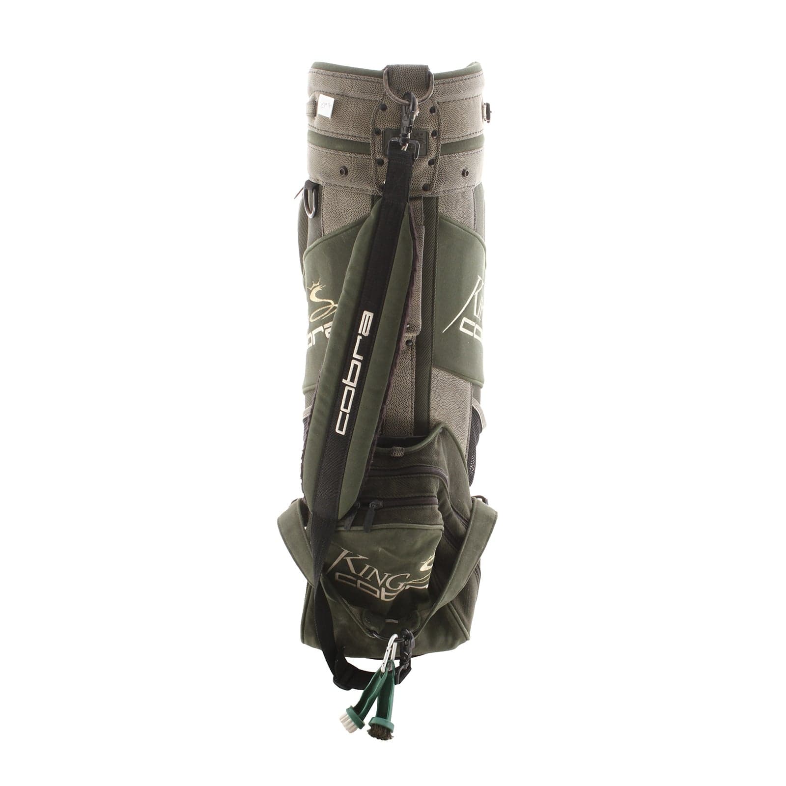 Cobra King Cart Bag - Green/Biege - Image 4