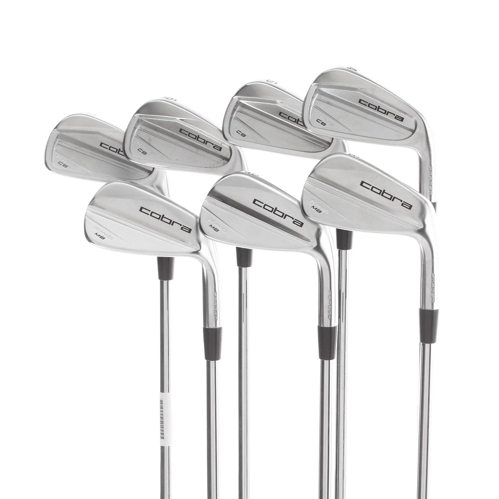 Cobra King CB/MB Steel Mens Right Hand Irons 4-PW Stiff - KBS $-Taper 120