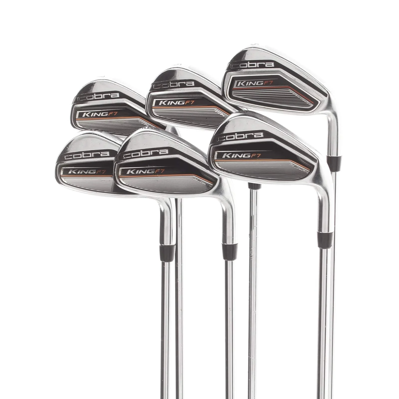 Cobra King F7 Steel Mens Right Hand Irons 5-PW Regular -