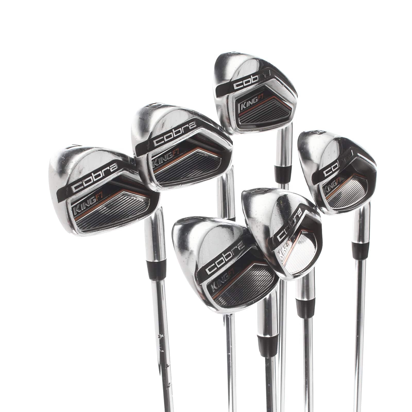 Cobra King F7 Steel Mens Right Hand Irons 5-PW Regular - - Image 2
