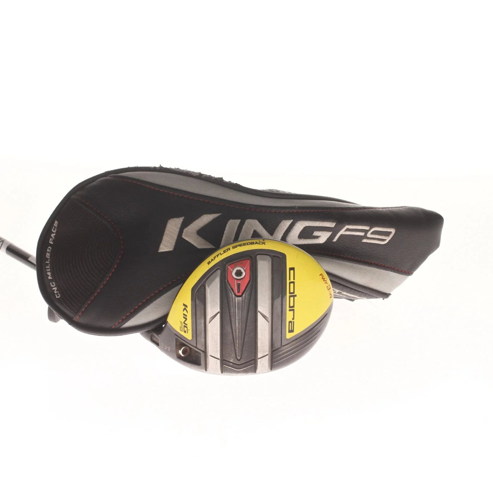 Cobra King F9 Graphite Mens Right Hand Fairway 3 Wood 14.5* Regular - Fujikura Atmos Blue 7R