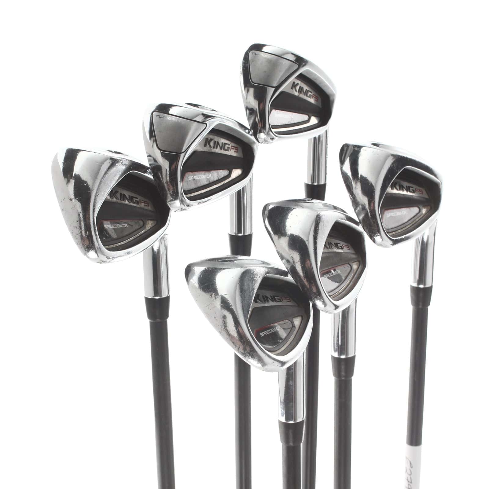 Cobra King F9 Graphite Mens Right Hand Irons 6-SW Regular - Fujikura Atmos 6R - Image 2