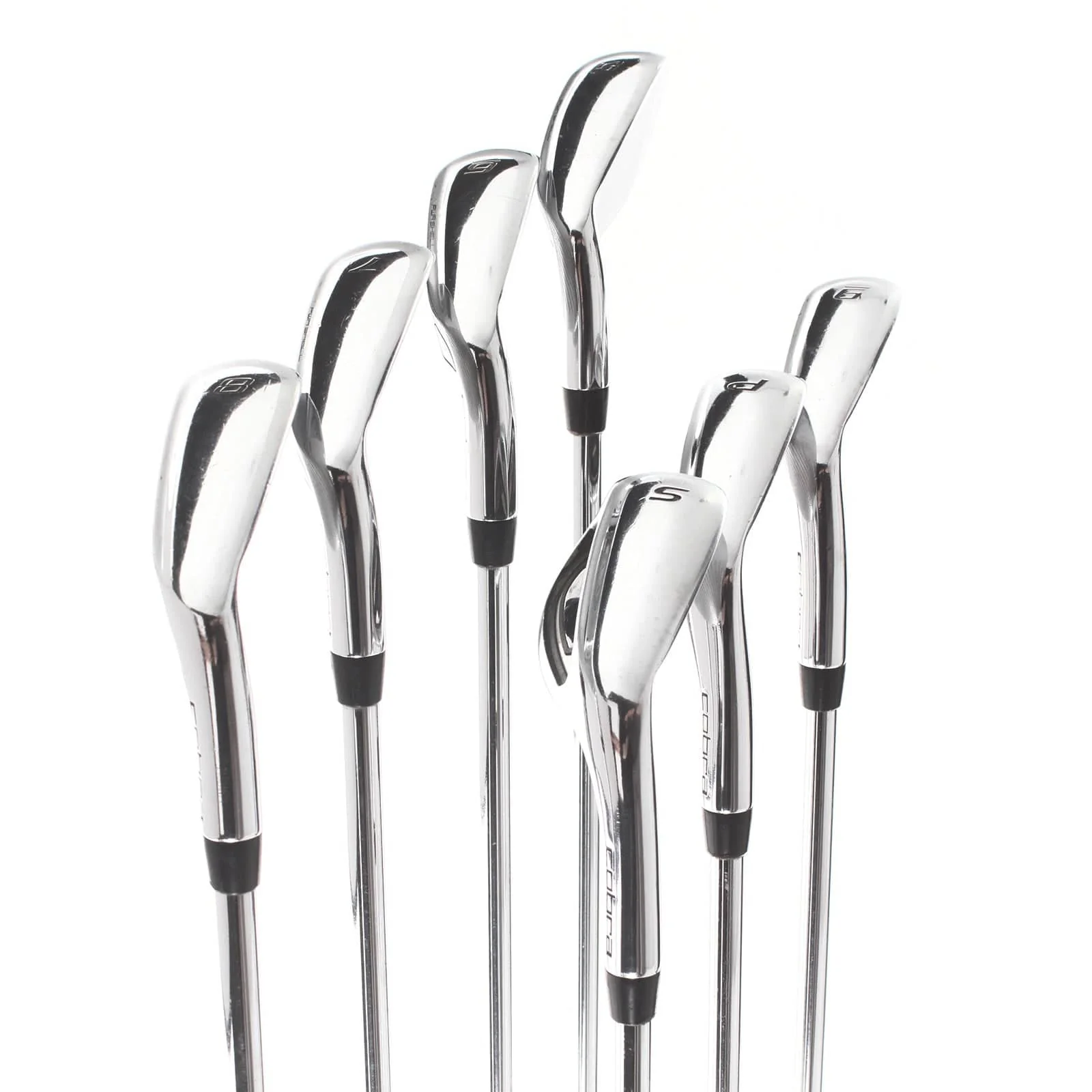 Cobra King F9 Steel Mens Right Hand Irons 5-SW Regular - KBS Tour 90 - Image 3