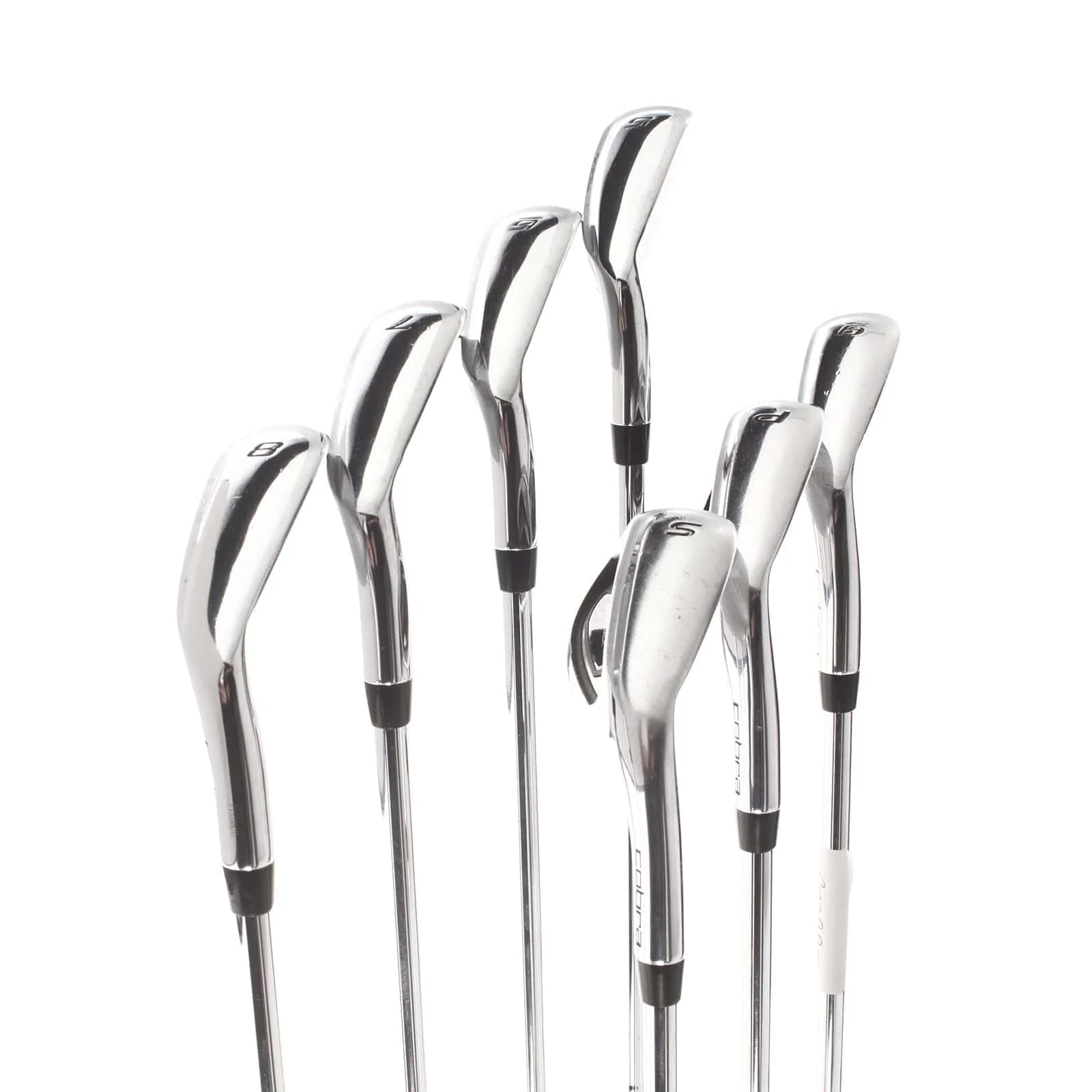 Cobra King F9 Steel Mens Right Hand Irons 5-SW Regular - KBS Tour 90 - Image 3