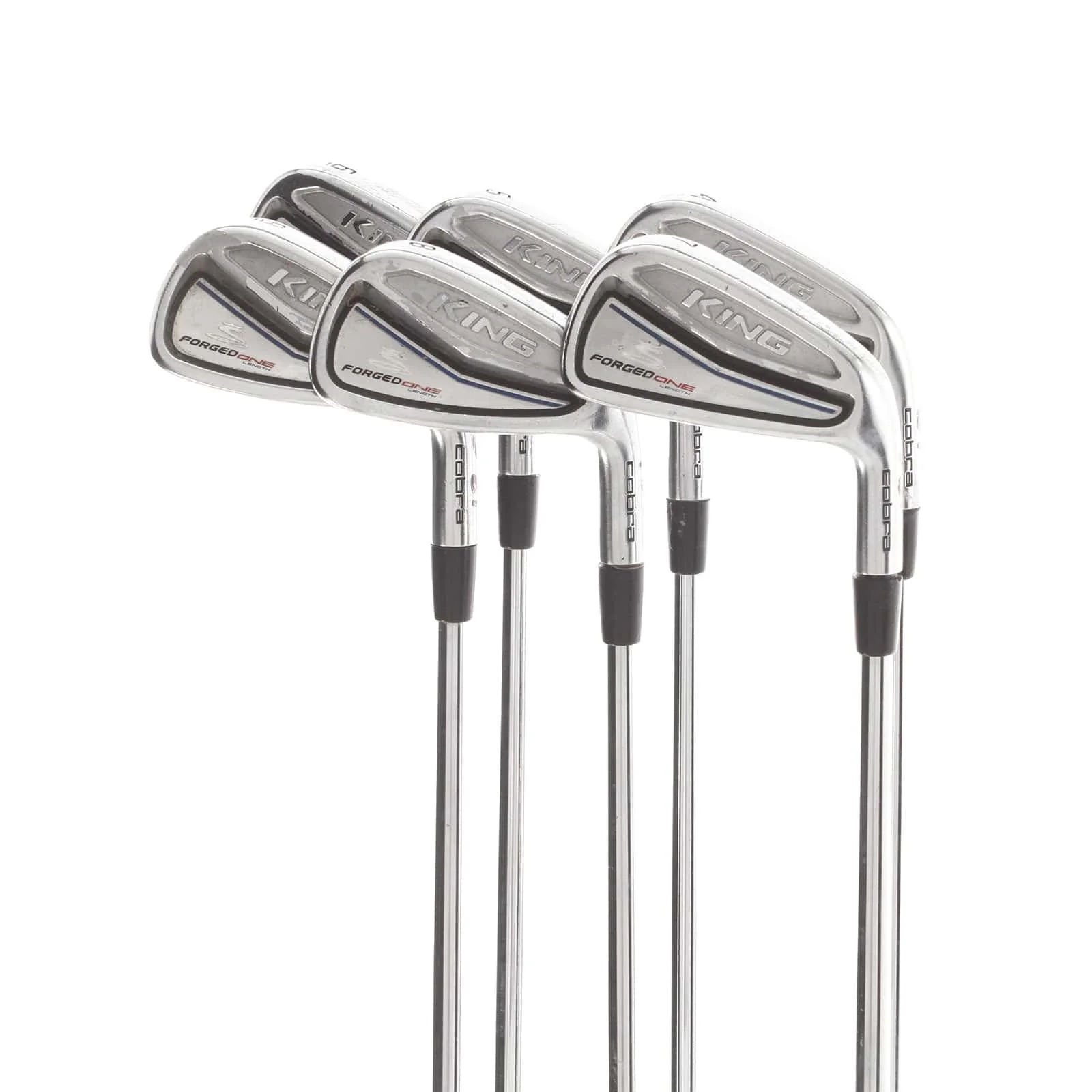 Cobra King Forged One Length Steel Mens Right Hand Irons 4-9 Extra Stiff - Nippon Modus Tour 120