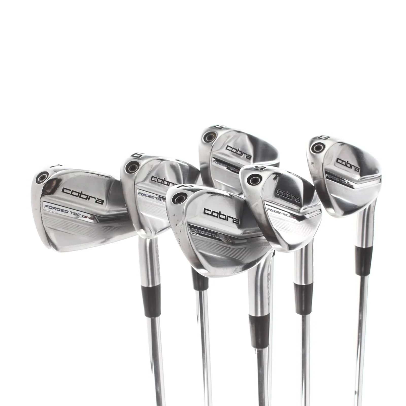 Cobra King Forged Tec 2022 One Length Steel Mens Right Hand Irons 5-PW Stiff - KBS $-Taper Lite - Image 2