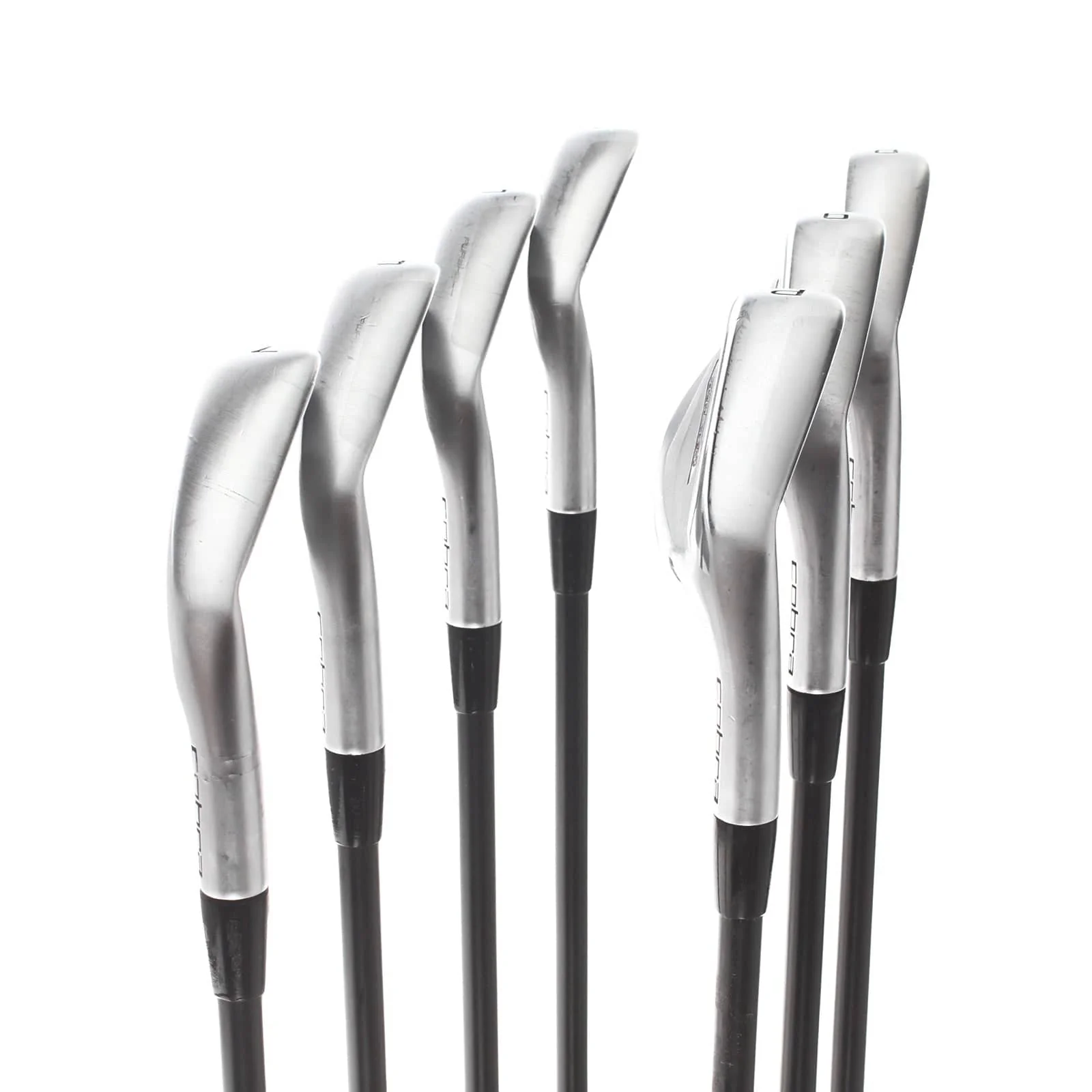 Cobra King Forged Tec One Graphite Mens Right Hand Irons 4-PW Stiff - KBS PGI 85 - Image 3