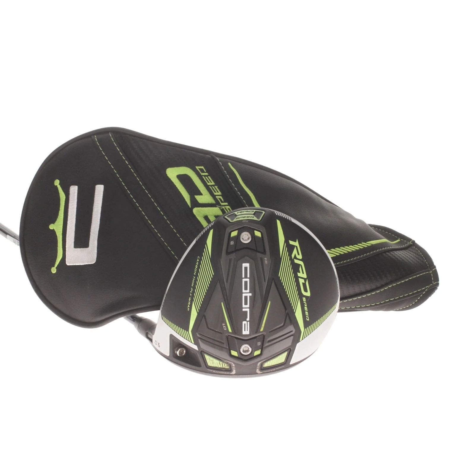 Cobra King Radspeed Graphite Mens Right Hand Driver 9* Regular - UST Mamiya LinQ M40X 6F3 Blue