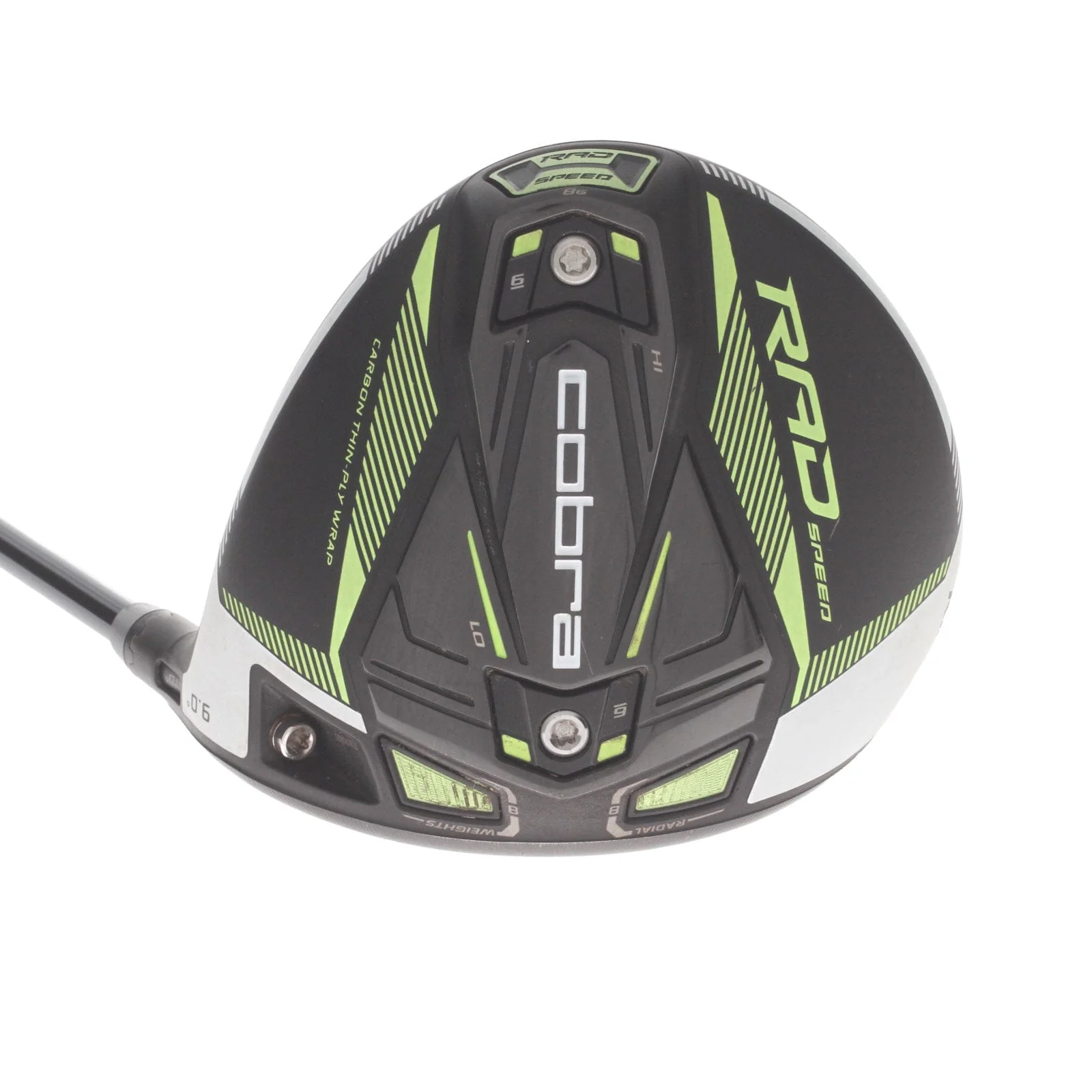 Cobra King Radspeed Graphite Mens Right Hand Driver 9* Regular - UST Mamiya LinQ M40X 6F3 Blue - Image 2