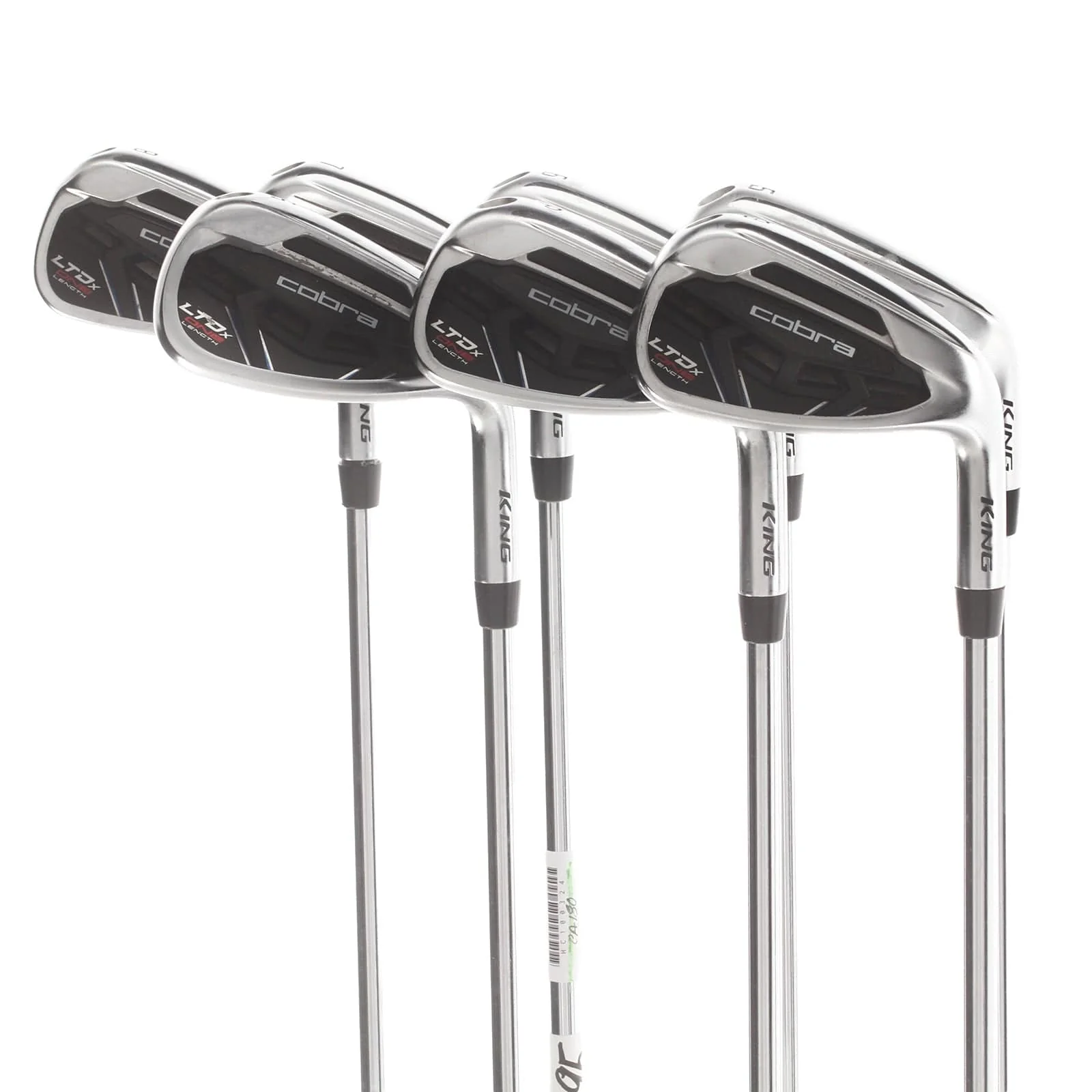 Cobra King Radspeed One Length Steel Mens Right Hand Irons 5-GW Regular - KBS Tour