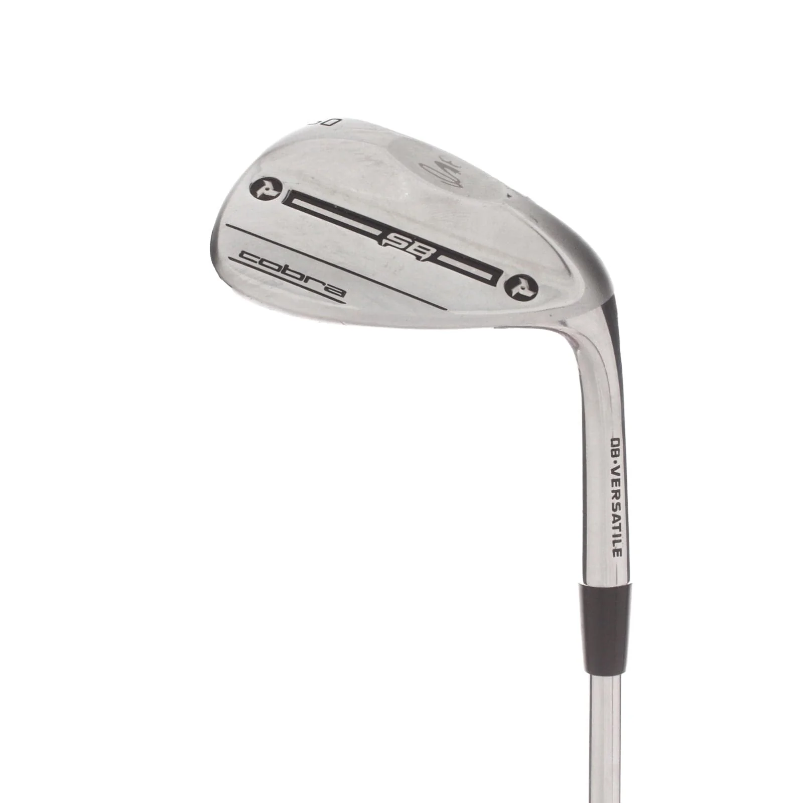 Cobra King Snake Bite Steel Mens Right Hand Gap Wedge 50* 8 Bounce Versatile Grind Stiff - KBS Hi-Rev 2.0 115