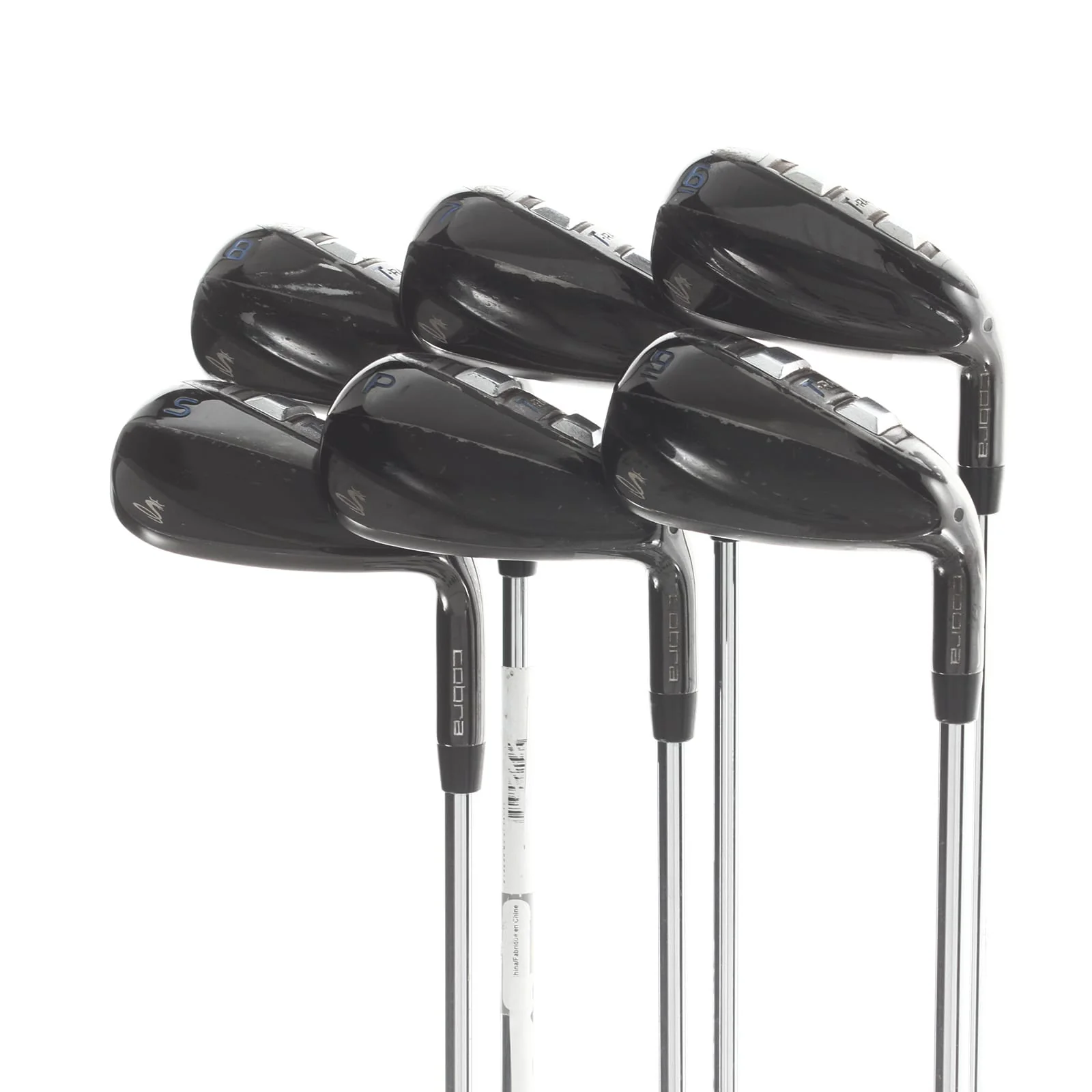 Cobra King T-Rail Steel Mens Right Hand Irons 6-SW Regular - Cobra Ultralite