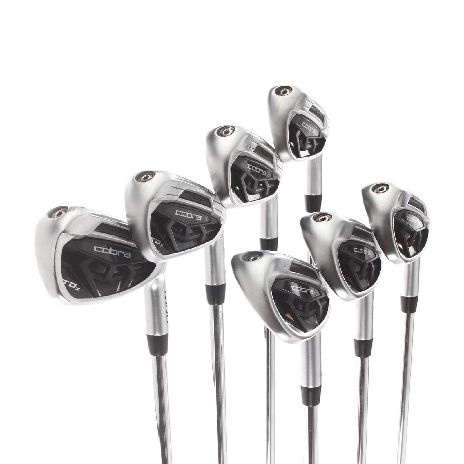 Cobra ltd X Steel Mens Right Hand Irons 5-GW Regular - KBS Tour 90 - Image 2
