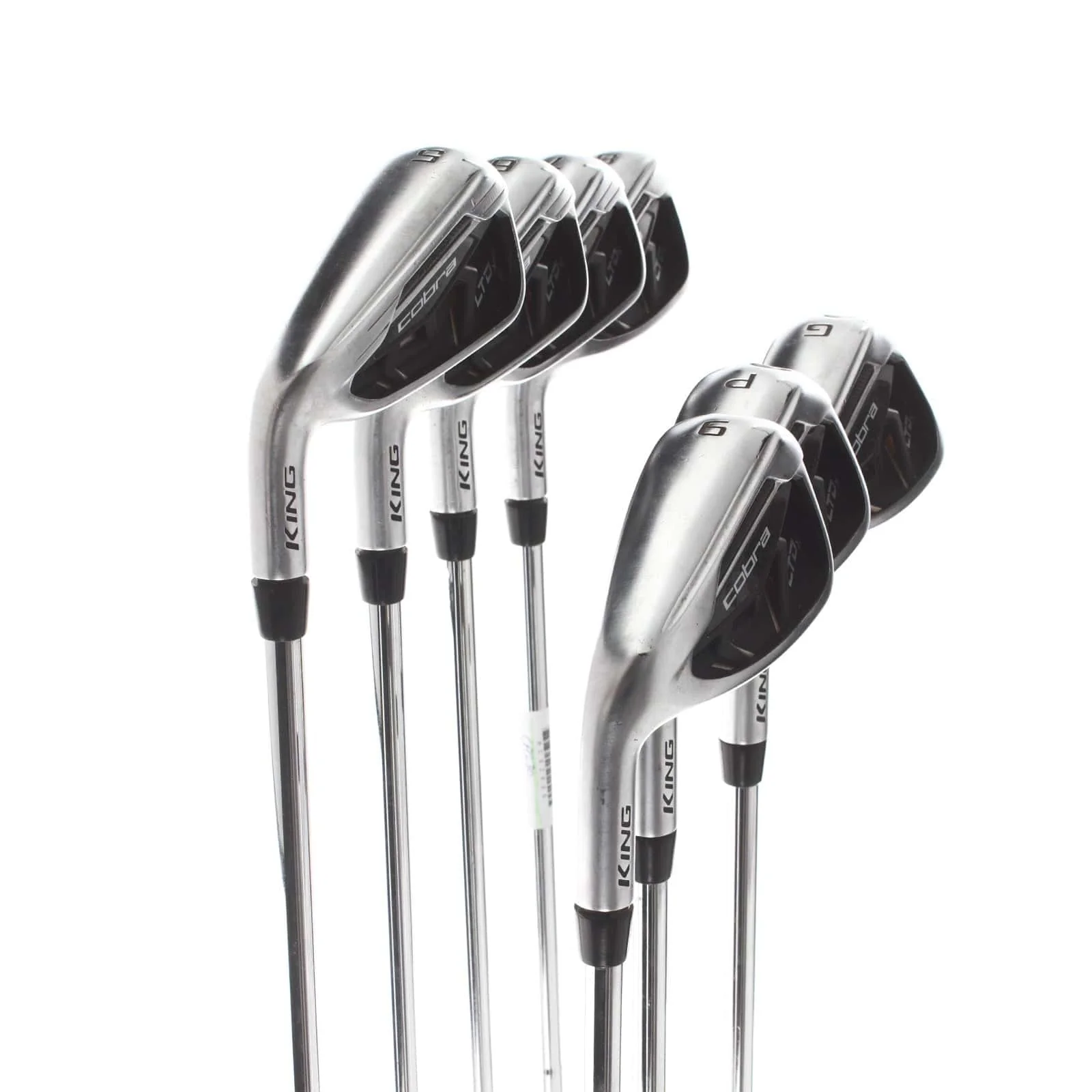 Cobra LTDx Steel Mens Left Hand Irons 5-GW Regular - KBS Tour 90 - Image 2