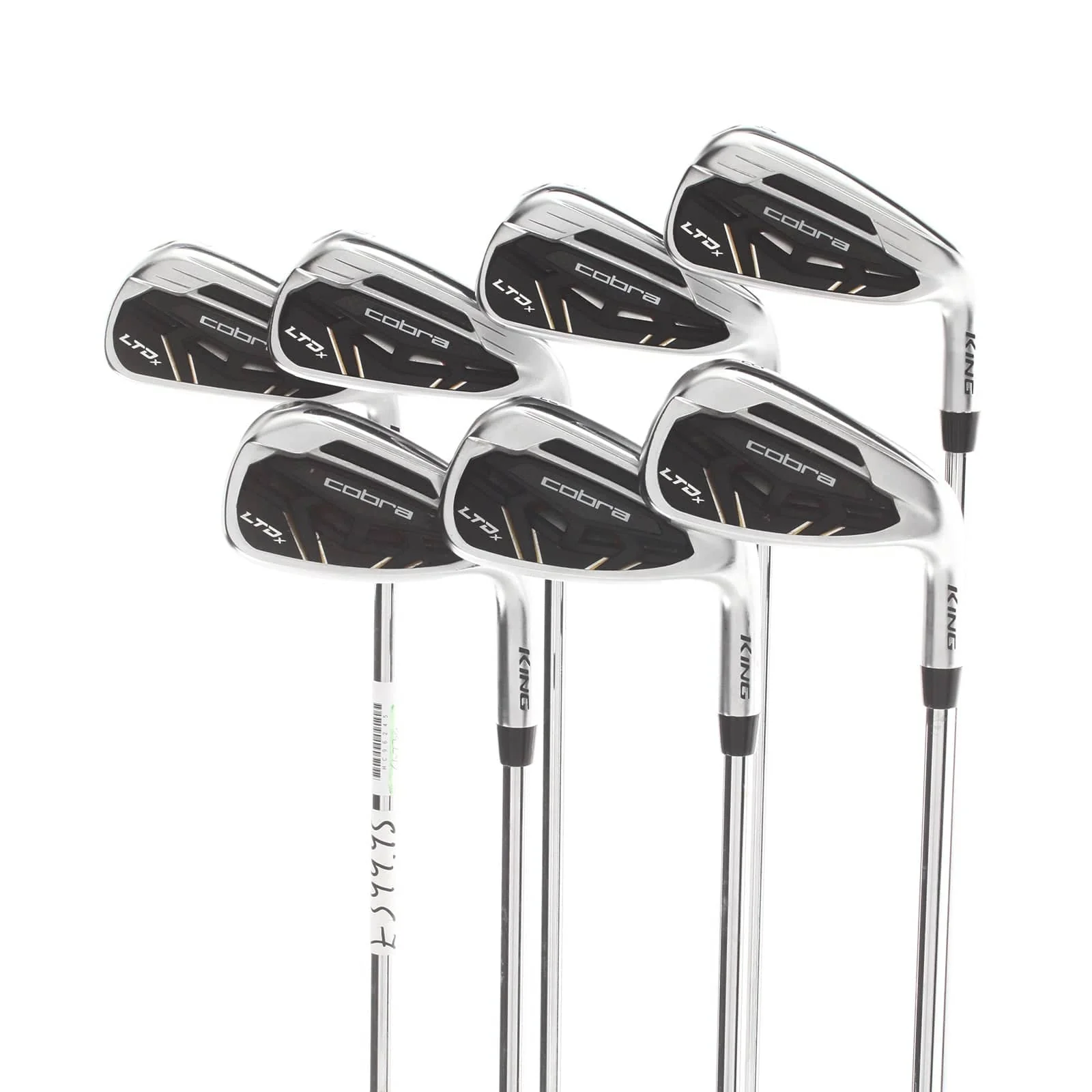 Cobra LTDx Steel Mens Right Hand Irons 4-PW Regular - KBS Tour 90