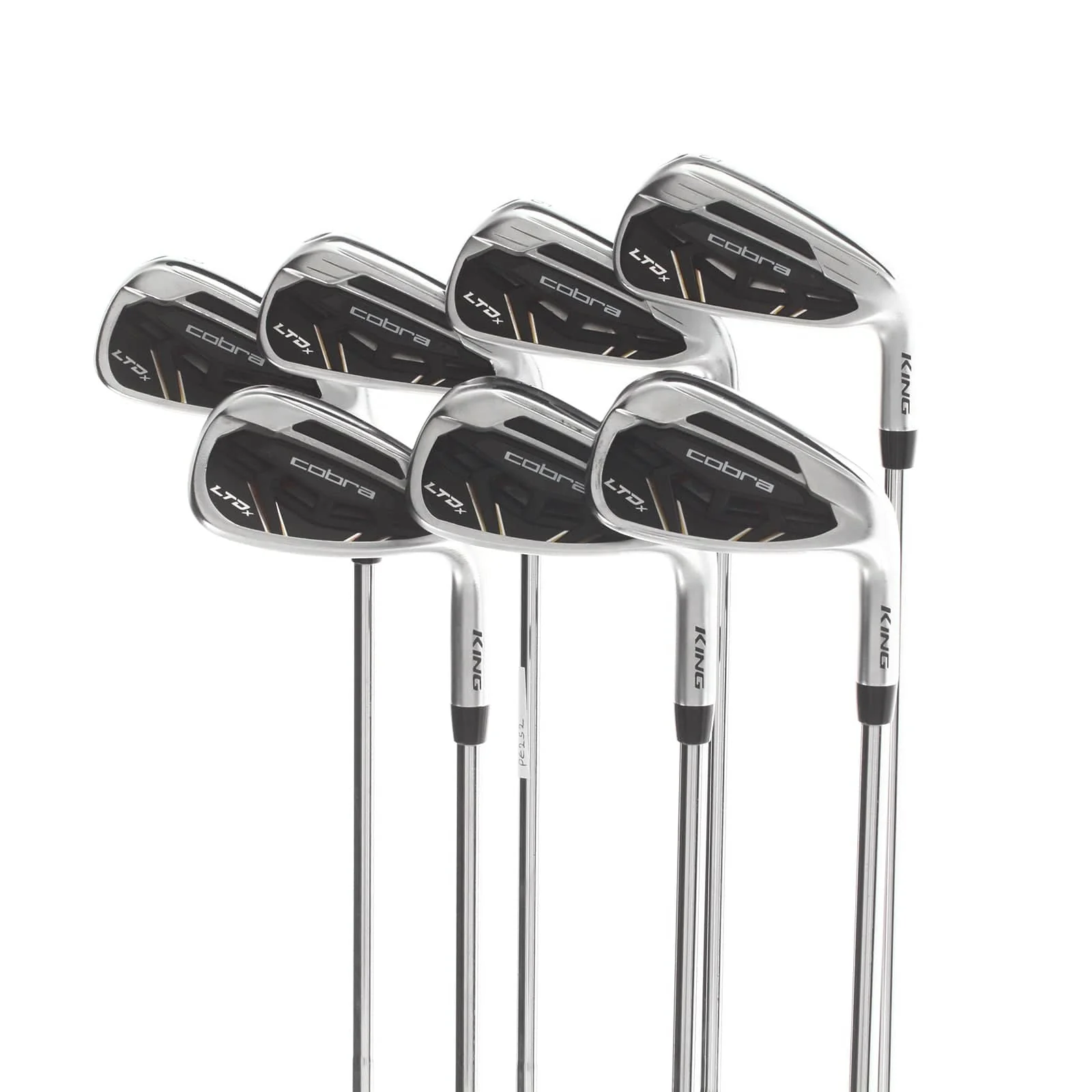 Cobra LTDx Steel Mens Right Hand Irons 5-GW Regular - KBS Tour 90