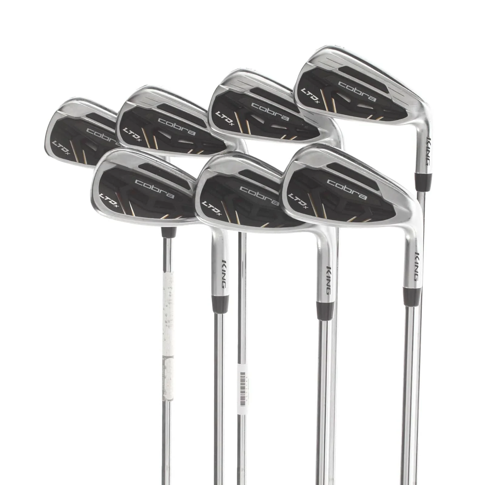 Cobra LTDx Steel Mens Right Hand Irons 5-GW Regular - KBS Tour 90