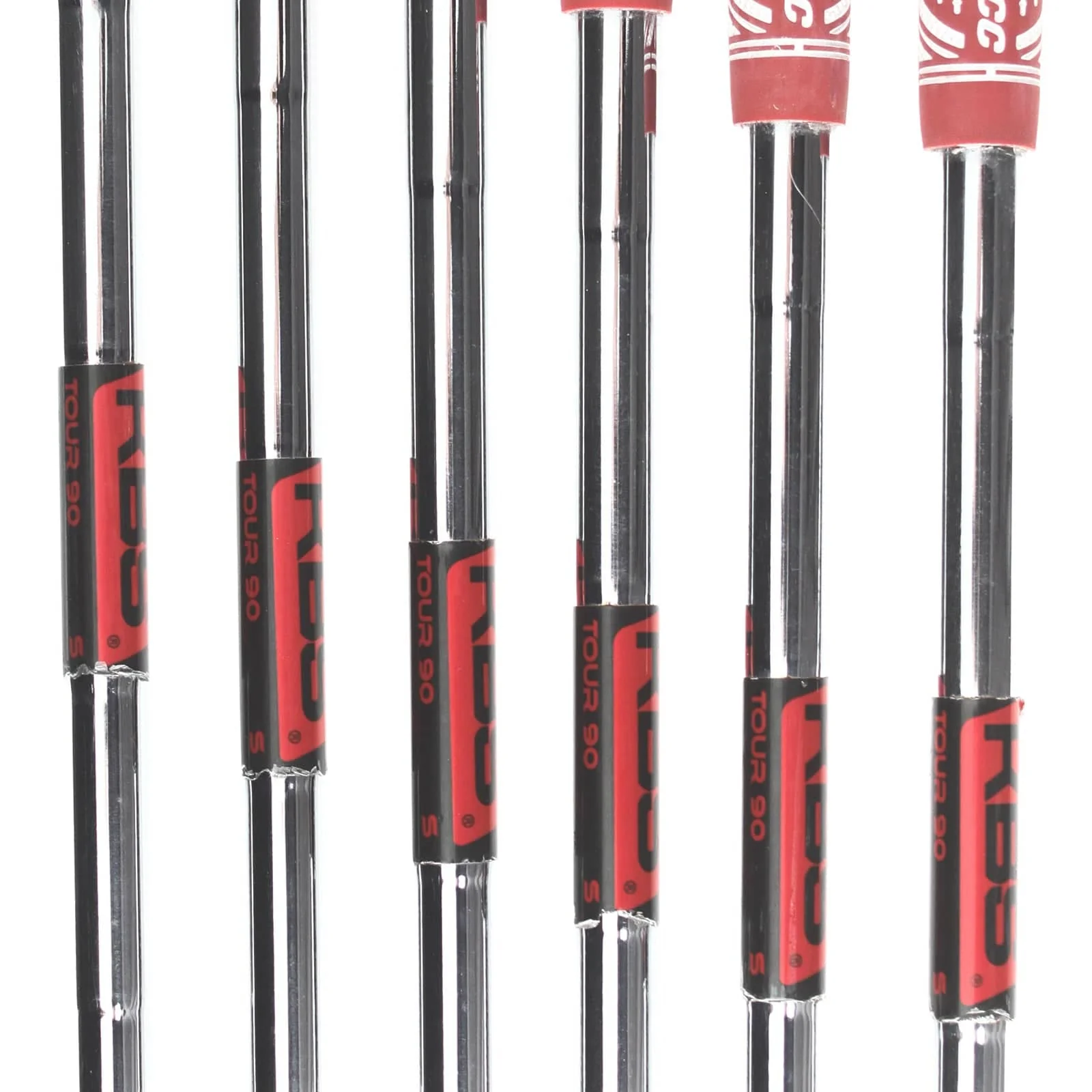 Cobra LTDx Steel Mens Right Hand Irons 5-PW Stiff - KBS Tour 90 - Image 6