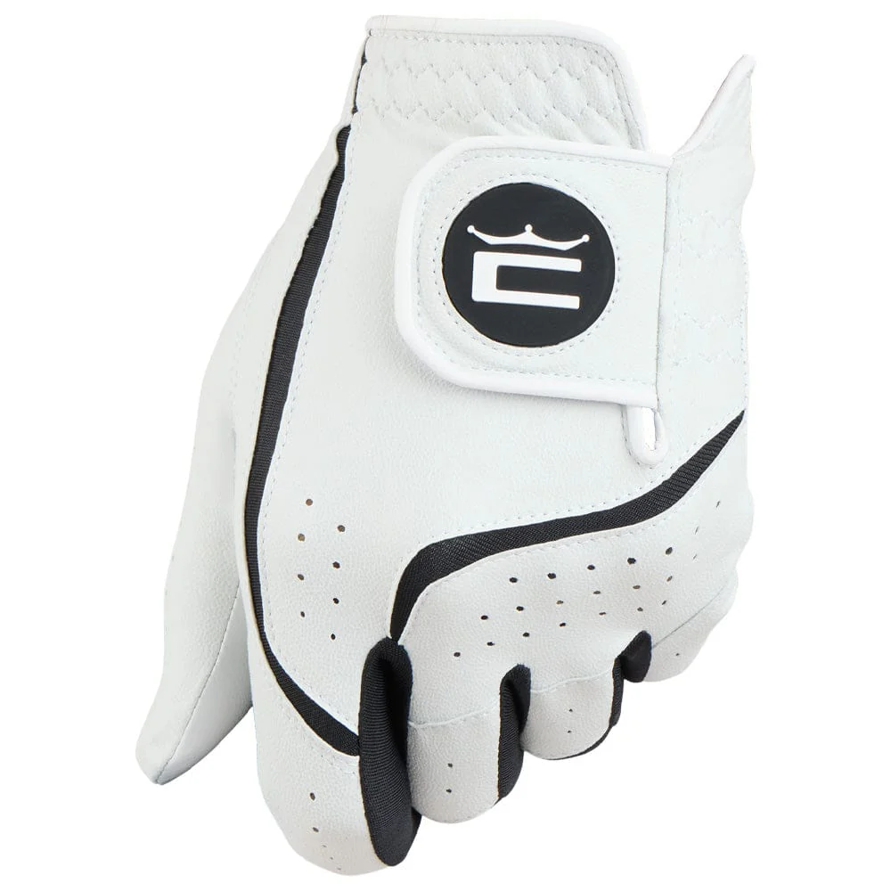 Cobra MicroGrip Flex Leather Golf Glove - White - Image 3