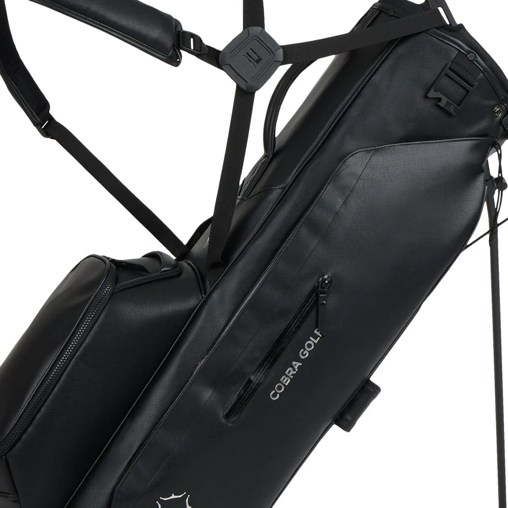 Cobra Premium Stand Bag - Black/Silver - Image 3