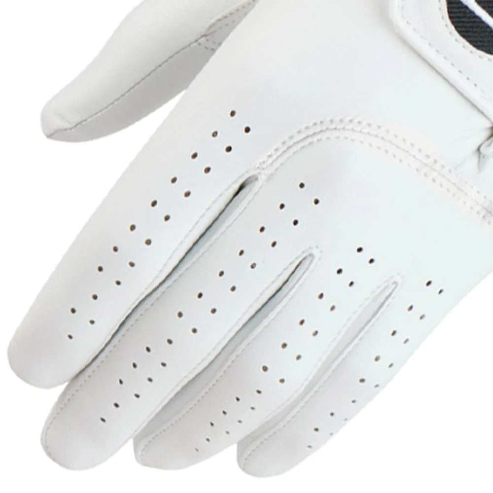 Cobra Pur Tour Cabretta Leather Golf Glove - White - 3 Pack '26 - Image 6