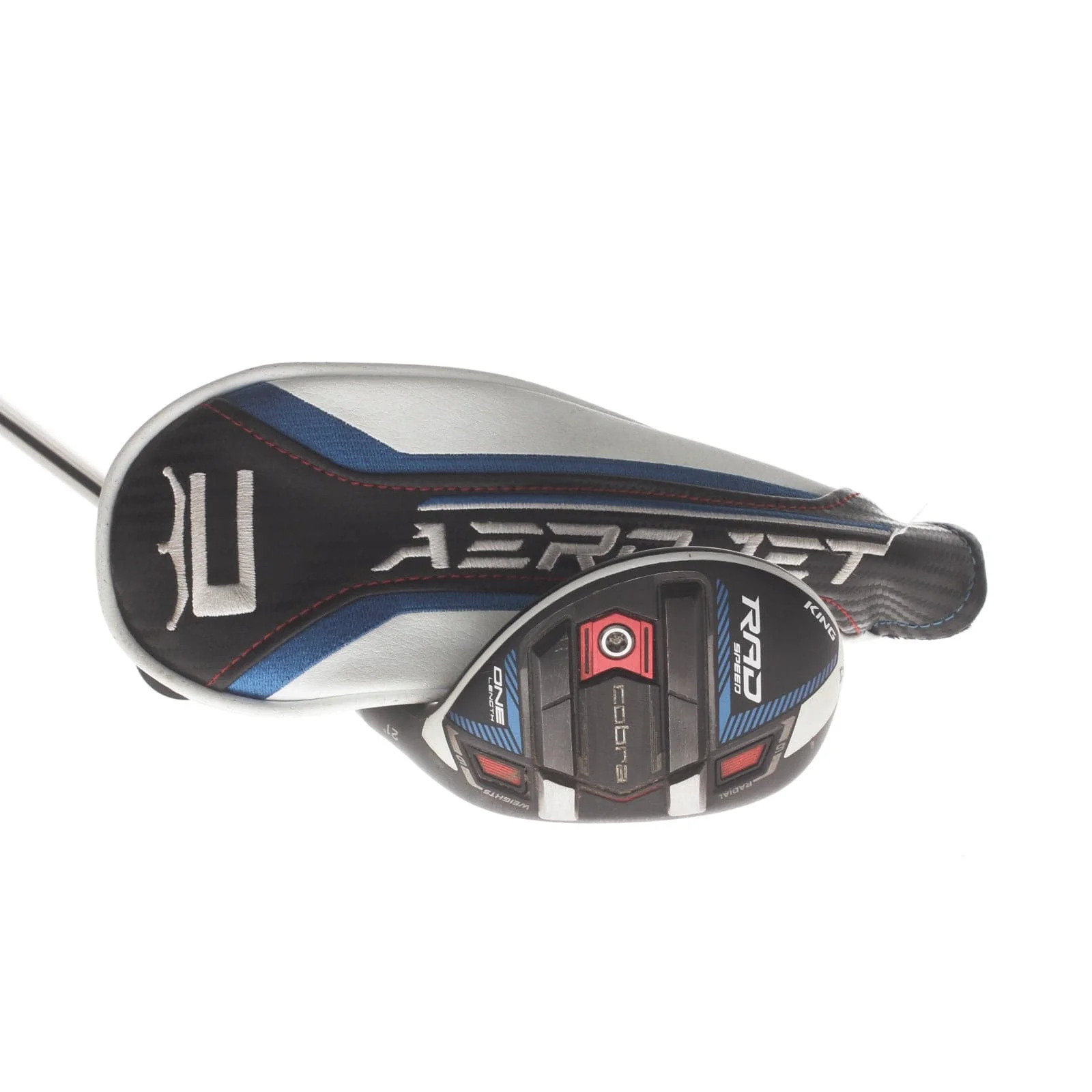 Cobra RAD Speed One Length Graphite Mens Right Hand 4 Hybrid 21* Stiff - Recoil ESX f4
