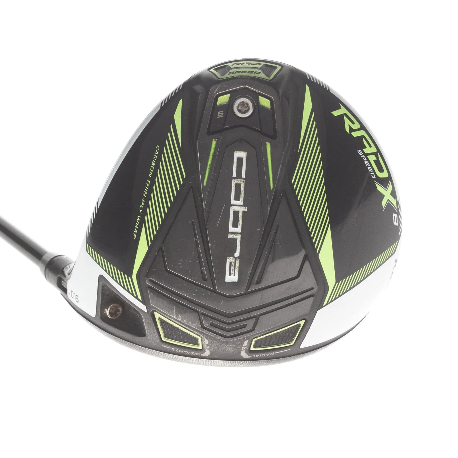 Cobra Radspeed Graphite Mens Right Hand Driver -1" 9* Senior - Hypersonic 5K - Image 2