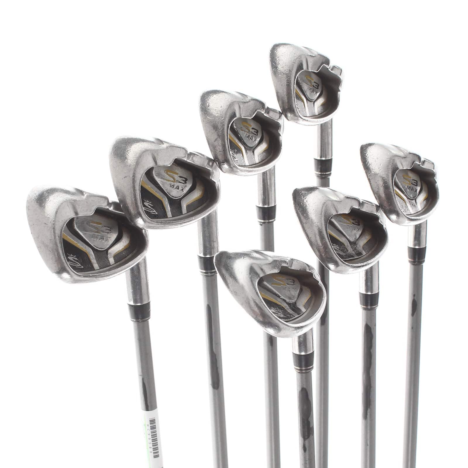 Cobra S3 Max Graphite Mens Right Hand Irons 5-SW Lite - UST Mamiya iHS 60 - Image 2