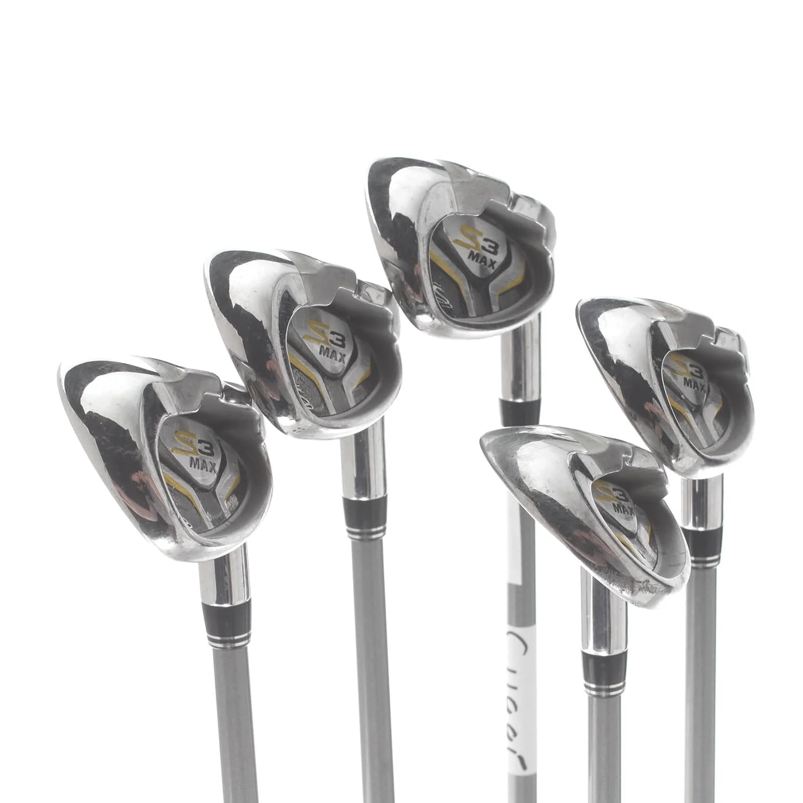 Cobra S3 Max Graphite Mens Right Hand Irons 7-SW Regular - UST Mamiya iHS 60 - Image 2