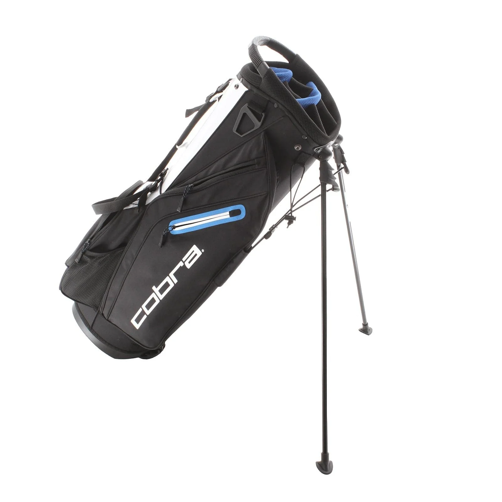 Cobra Stand Bag - Black/White/Blue