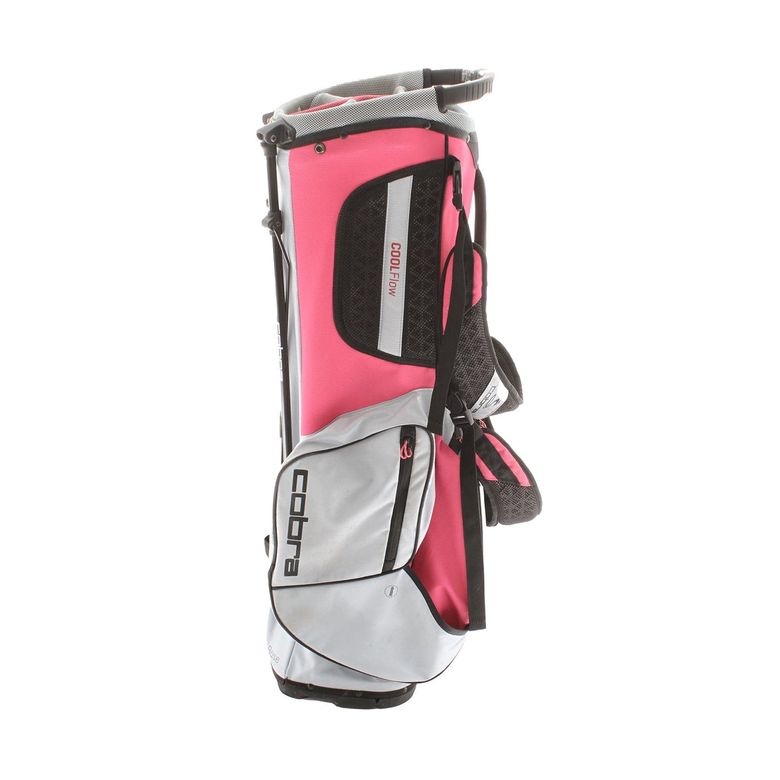 Cobra Stand Bag - Gray/Pink - Image 4