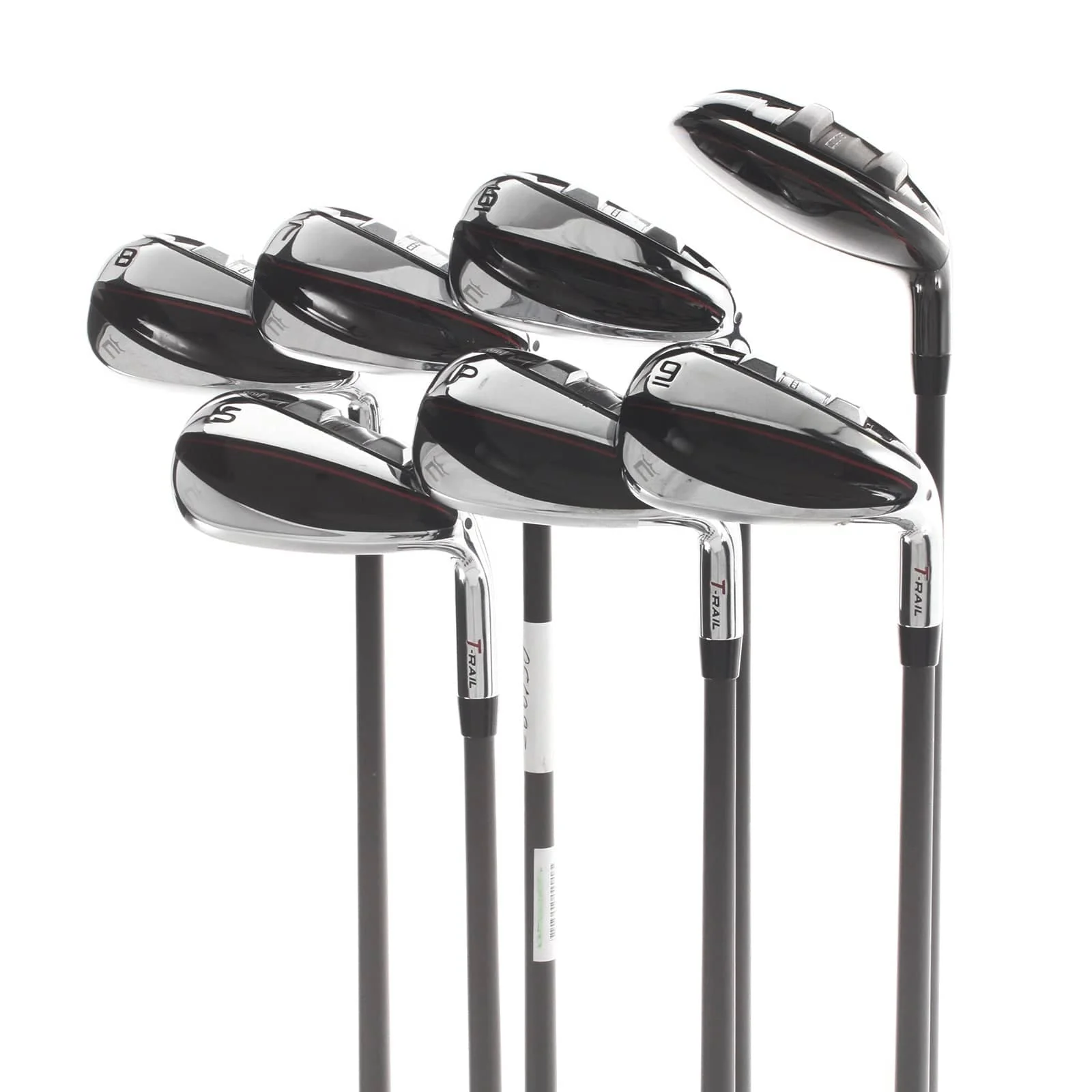 Cobra T-Rail 2023 Graphite Mens Right Hand Irons 5-SW Regular - Cobra Ultralite 50g