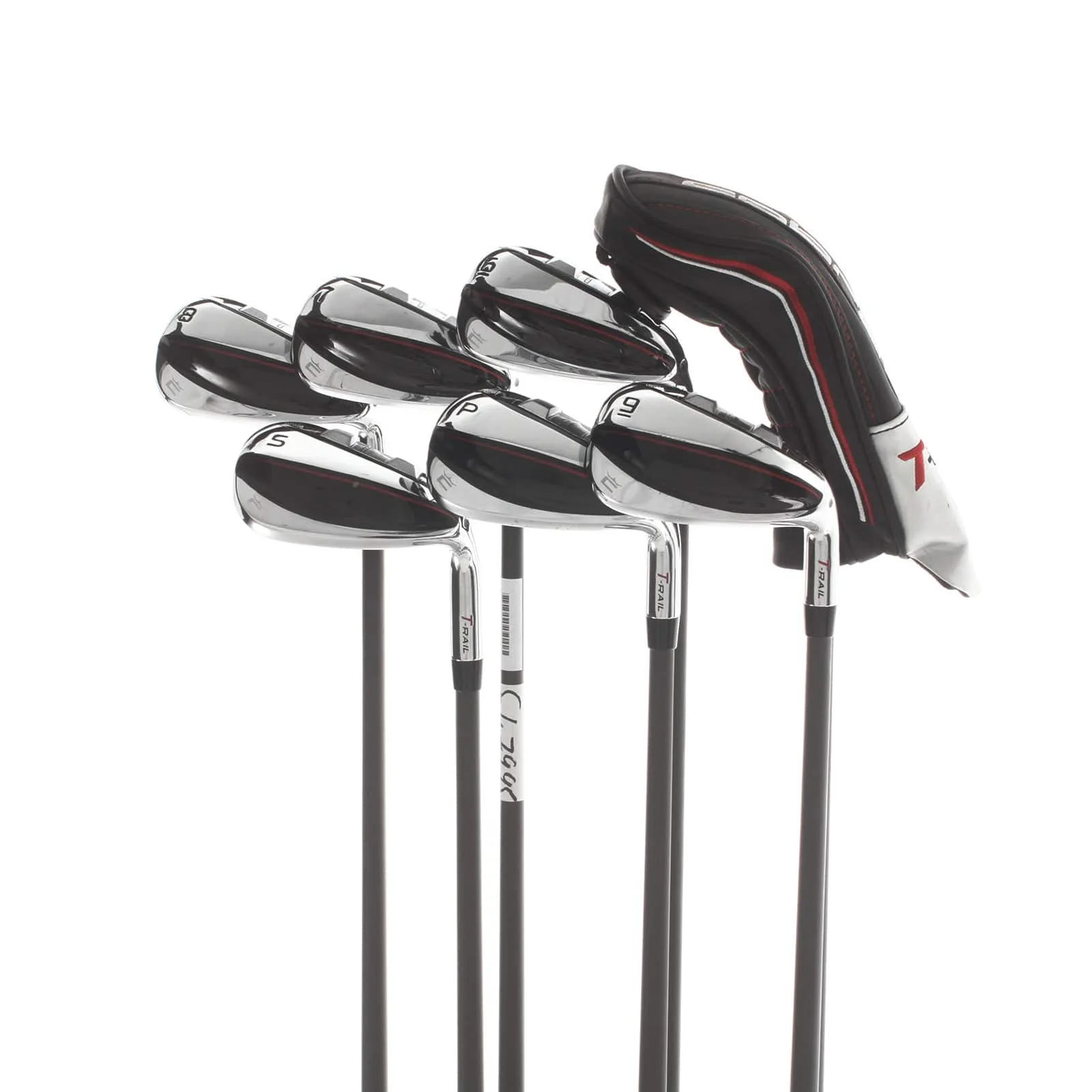 Cobra T-Rail 2023 Graphite Mens Right Hand Irons 5-SW Regular - Ultralite 50