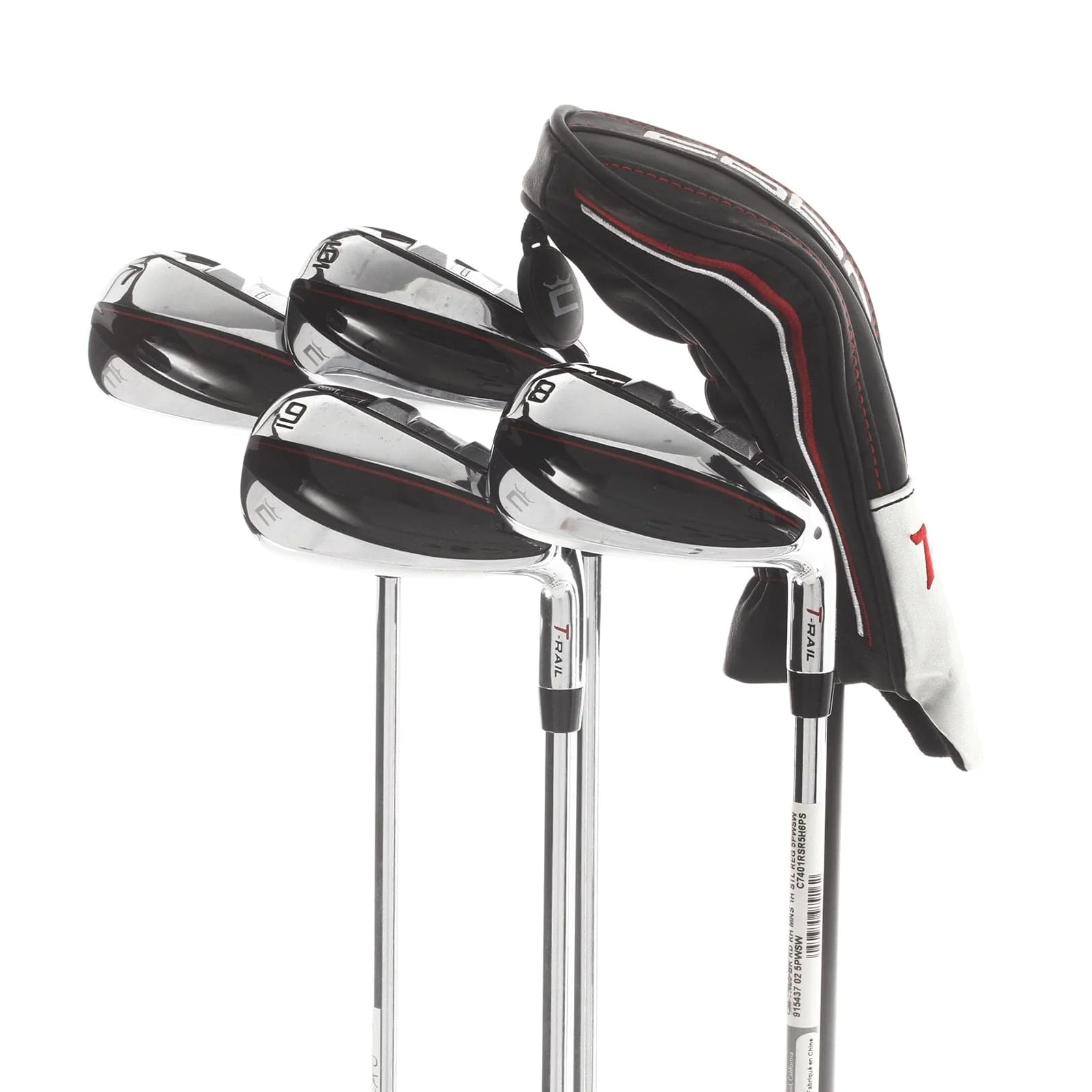 Cobra T-Rail 2023 Steel/Graphite Mens Right Hand Irons 5-9 Regular - Cobra