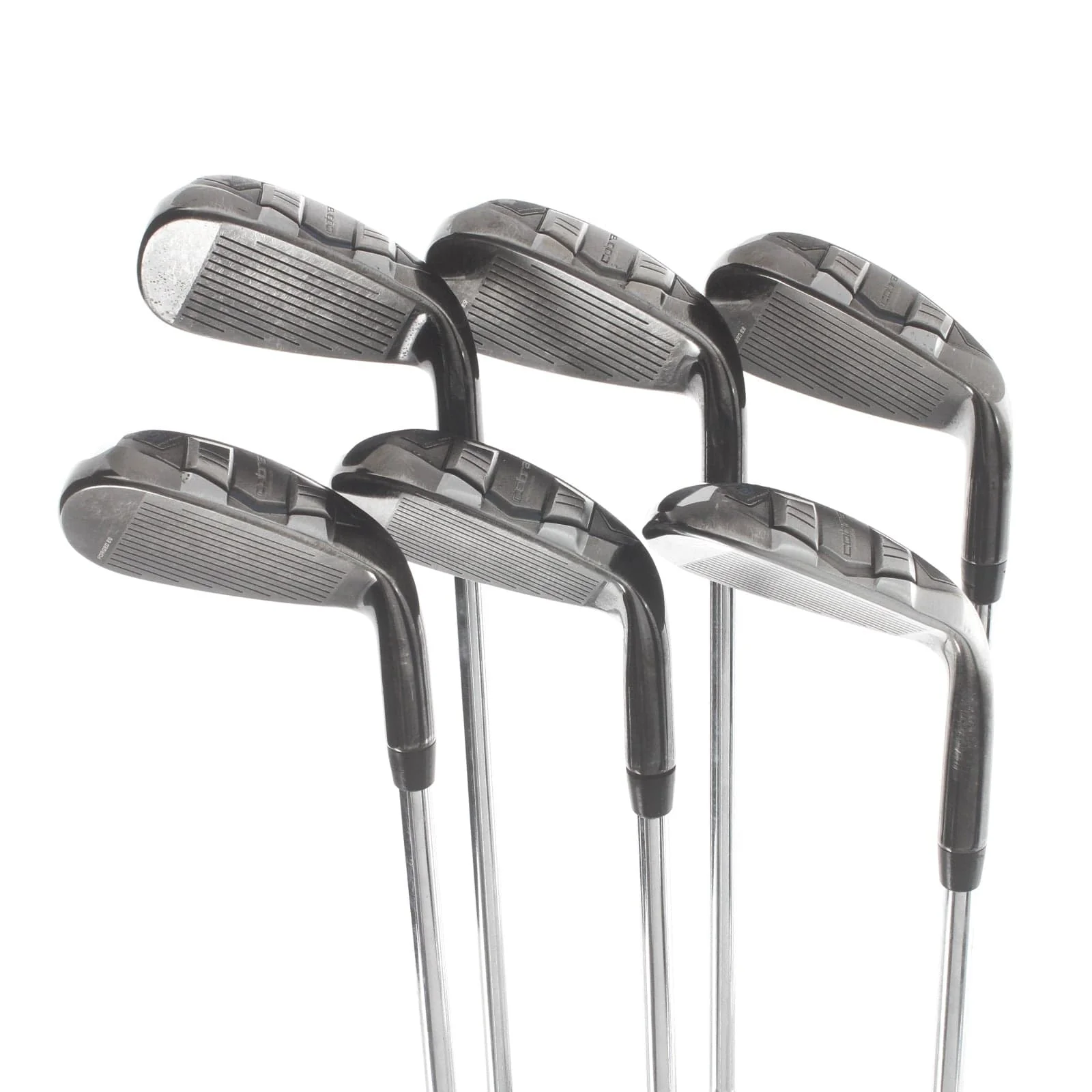 Cobra T-Rail Steel Mens Left Hand Irons 6-SW Regular - KBS Tour 90 - Image 3