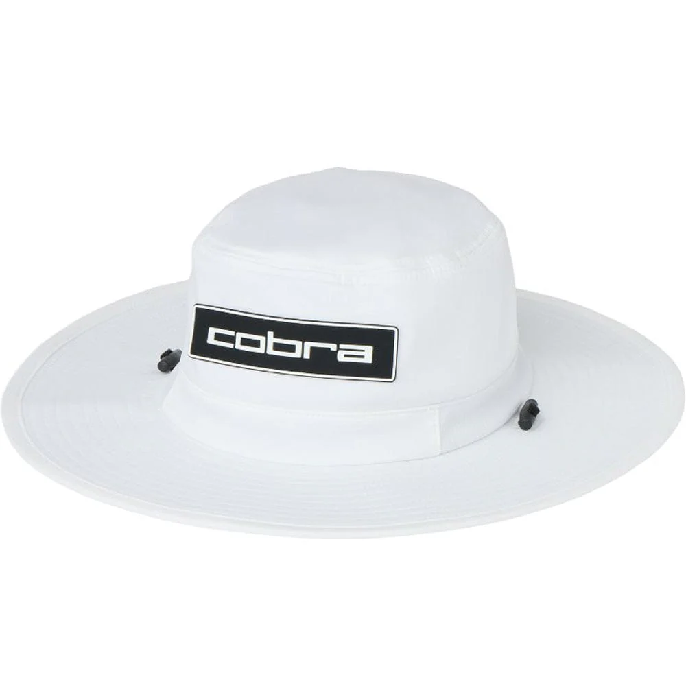 Cobra Tour Aussie Bucket Hat - White/Black