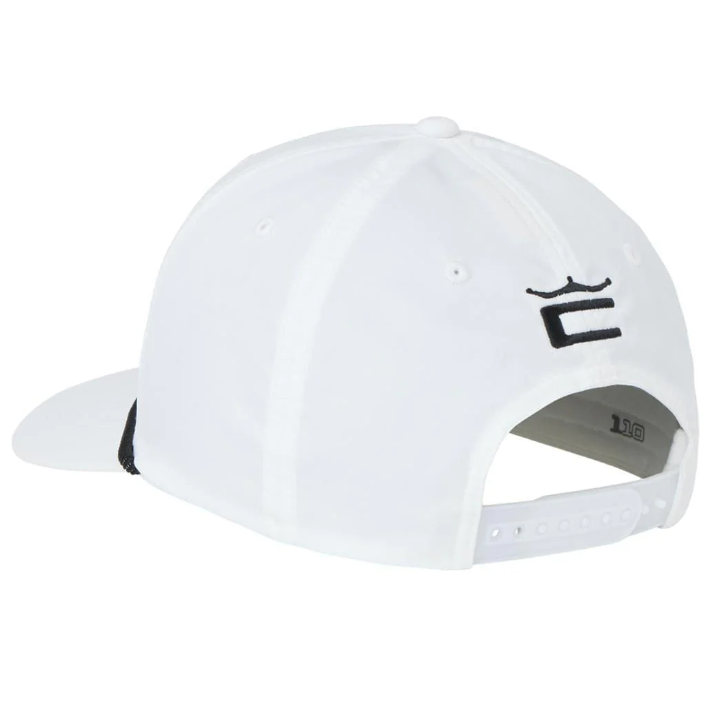 Cobra Tour Tech Rope Cap - White/Black - Image 2