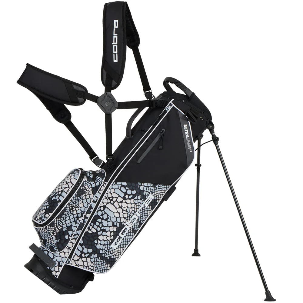 Cobra Ultralight 2 Stand Bag - Black/Snake Camo