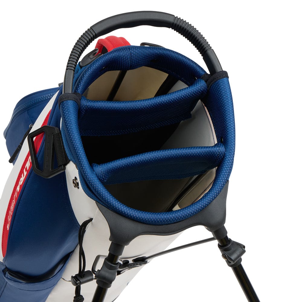 Cobra Ultralight 2 Stand Bag - Estate Blue/Sugared Almond/Pop Red - Image 2
