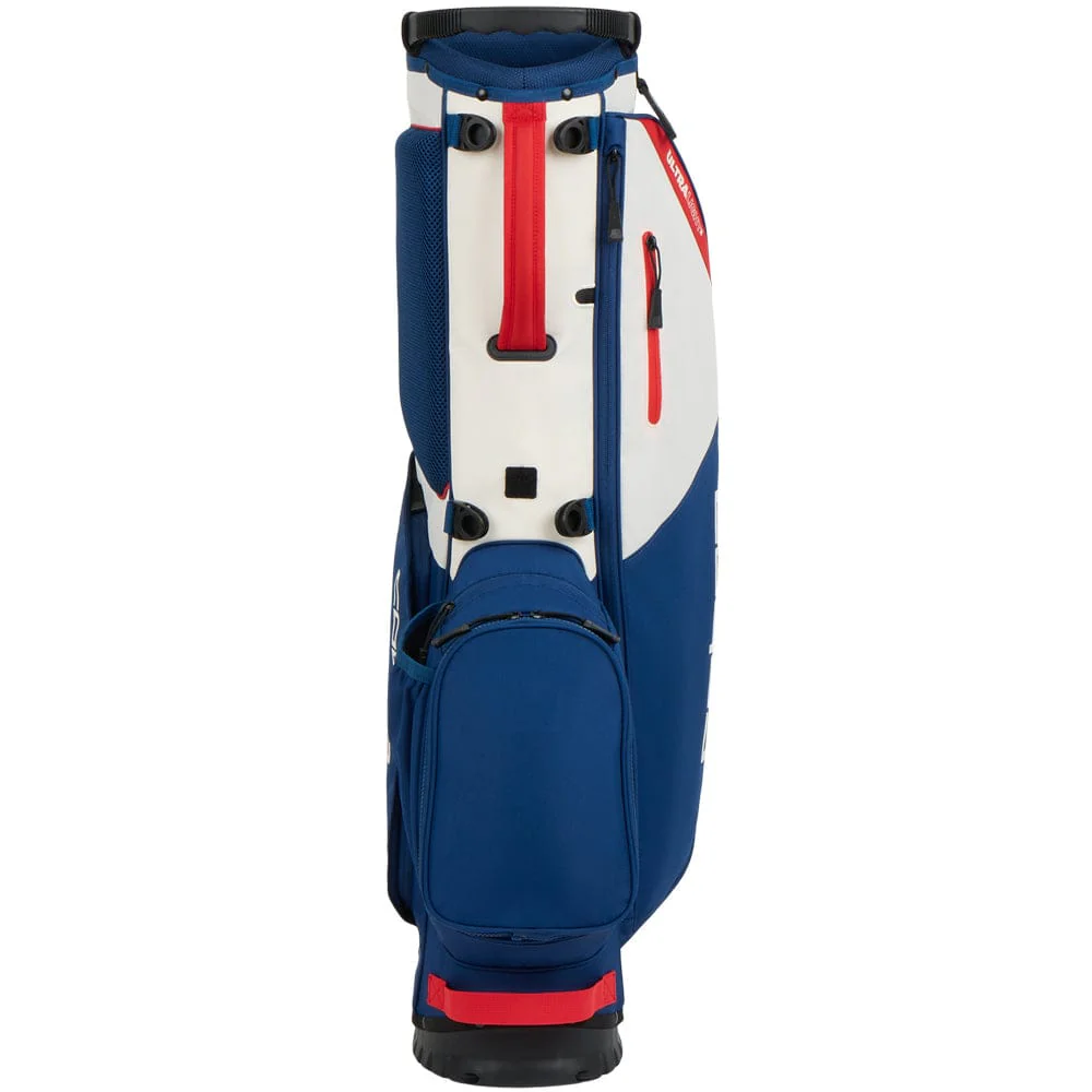 Cobra Ultralight 2 Stand Bag - Estate Blue/Sugared Almond/Pop Red - Image 4
